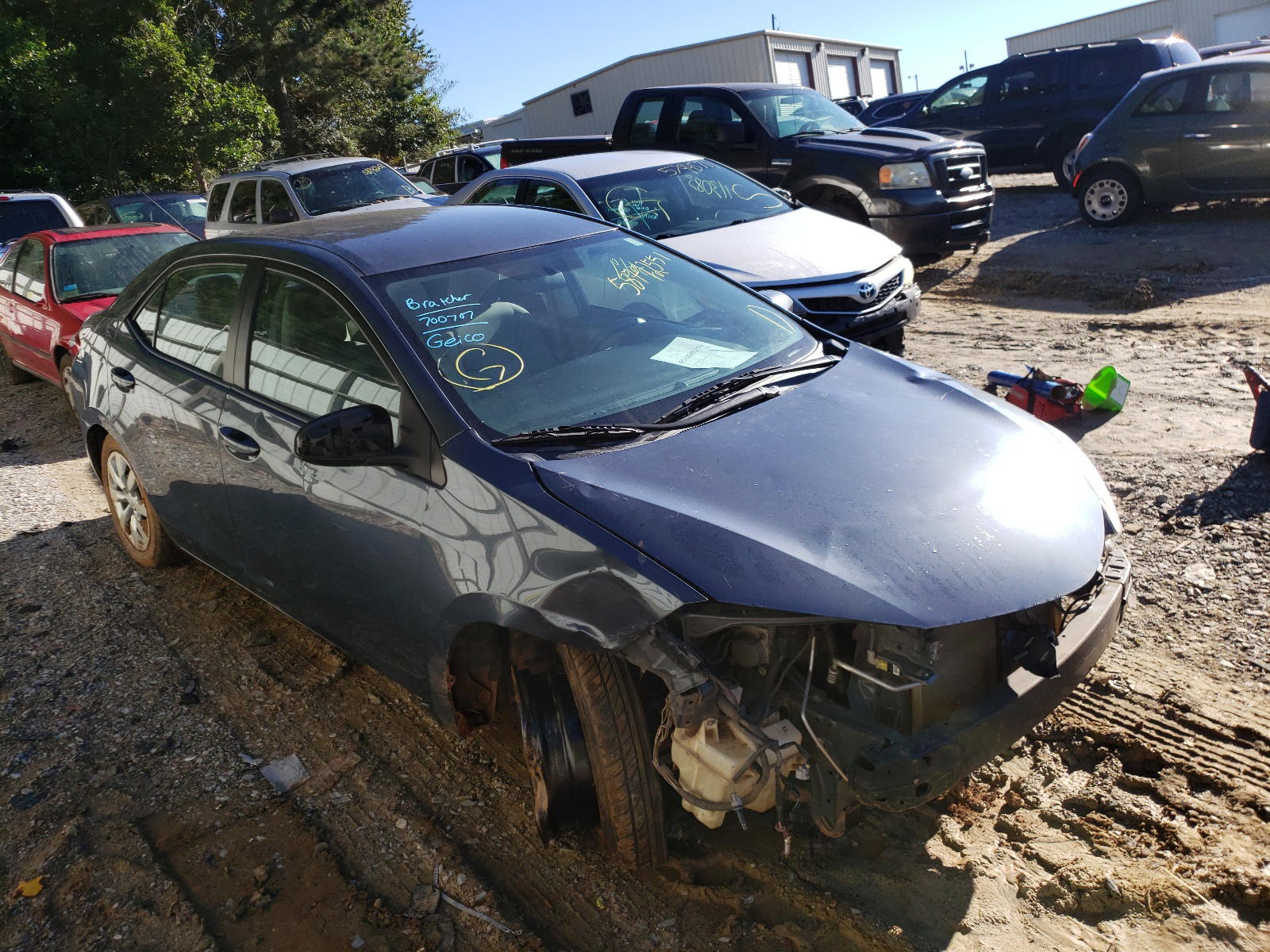 TOYOTA COROLLA L 2014 with VIN 2T1BURHE4EC020766 - Photo from auction