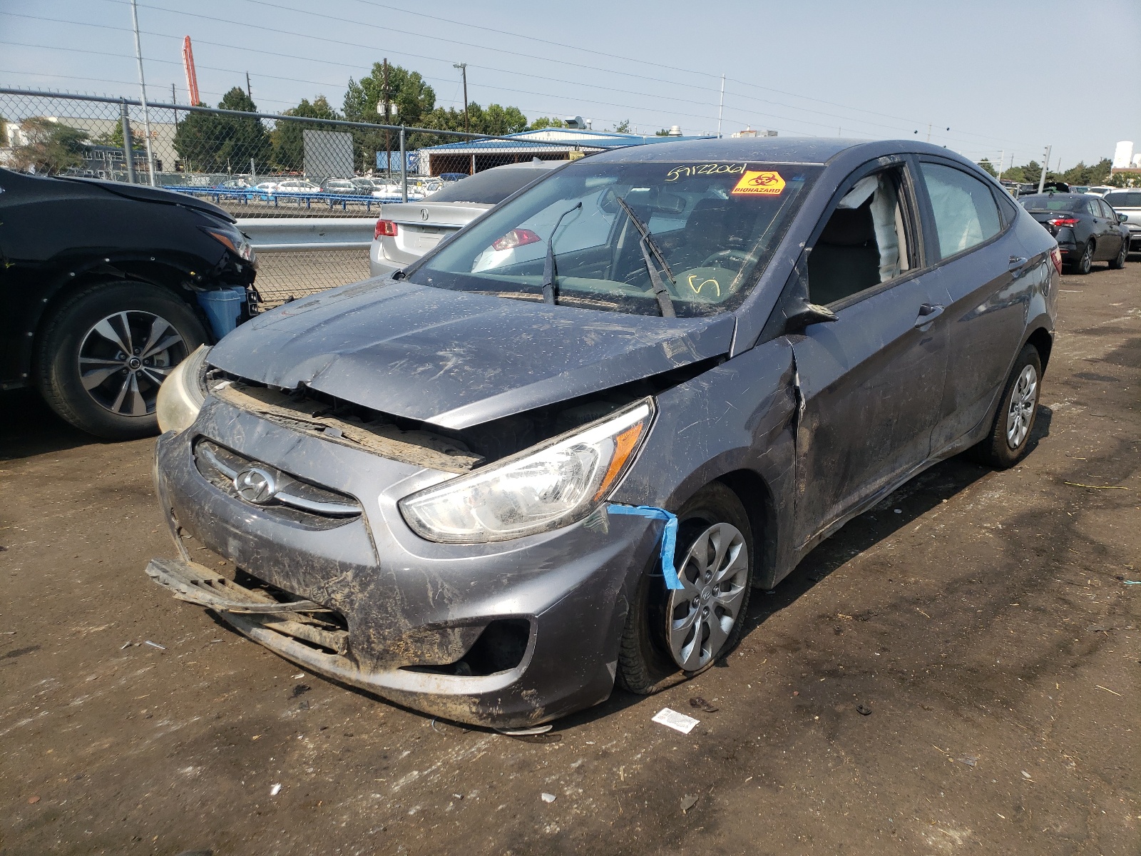 Photo 2 from auction – 2016 HYUNDAI ACCENT SE with VIN KMHCT4AE6GU969659