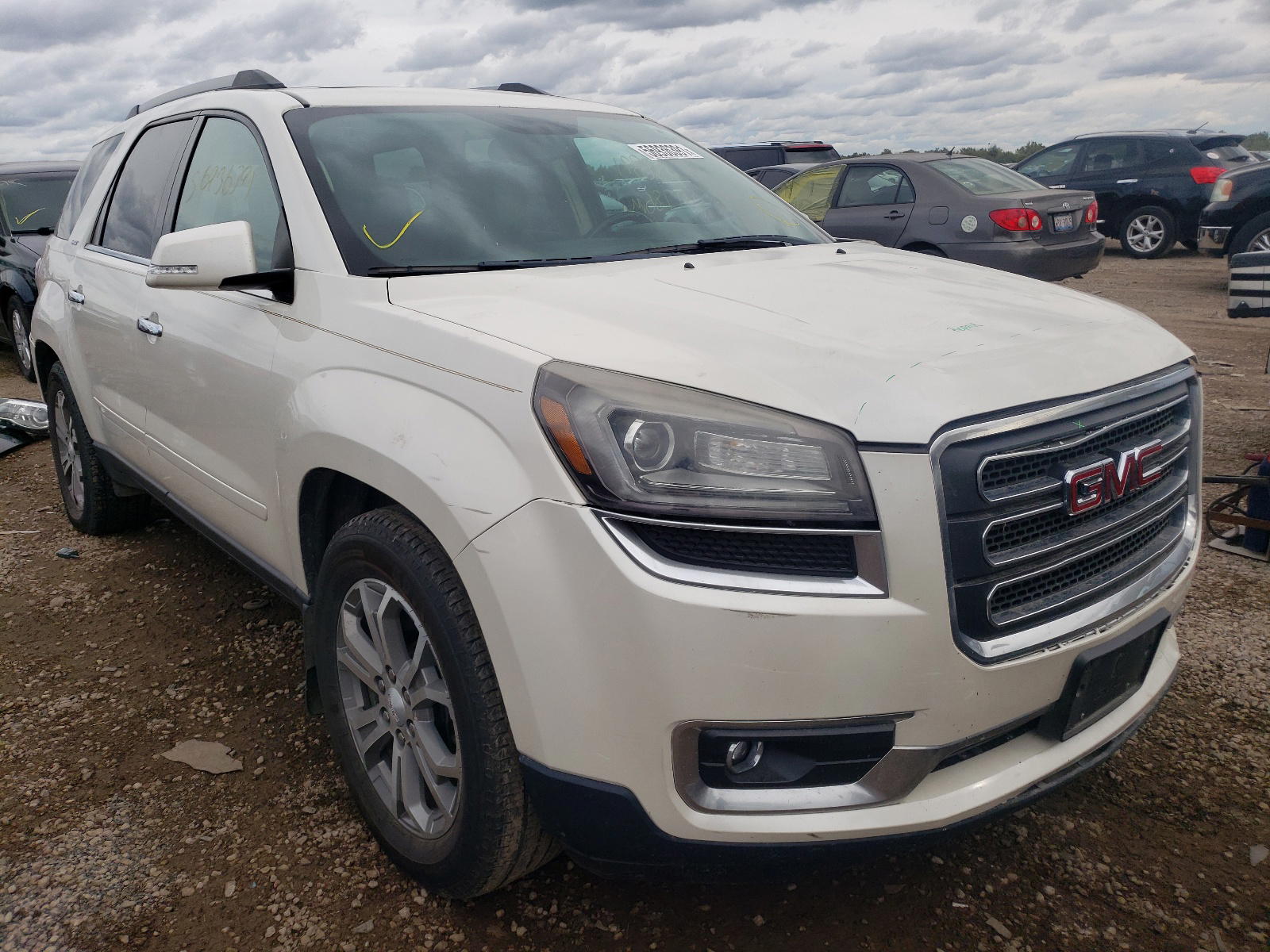 GMC ACADIA SLT 2013 with VIN 1GKKVRKD0DJ237302 - Photo from auction