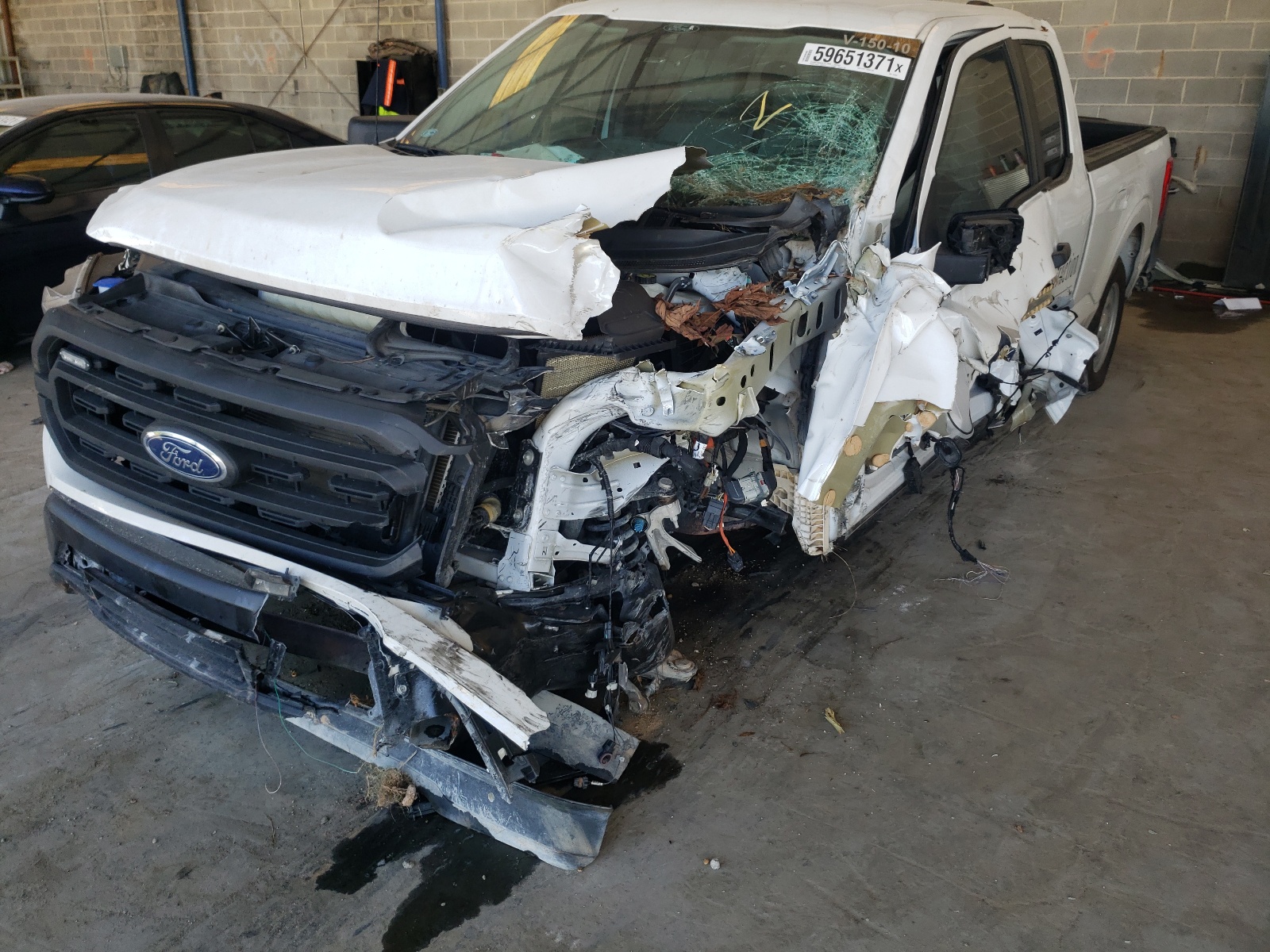 Photo 9 from auction – 2021 FORD F150 SUPER with VIN 1FTEX1CB5MKD85067
