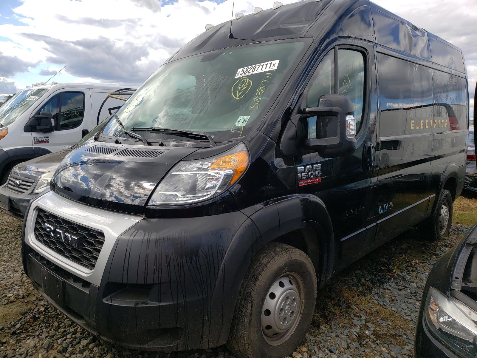 Photo 2 from auction – 2019 RAM PROMASTER with VIN 3C6TRVBG0KE520274