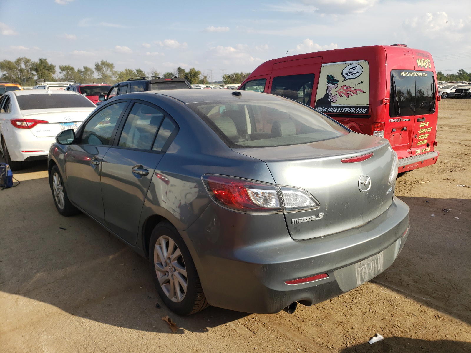 Photo 3 from auction – 2012 MAZDA 3 I with VIN JM1BL1W75C1620772