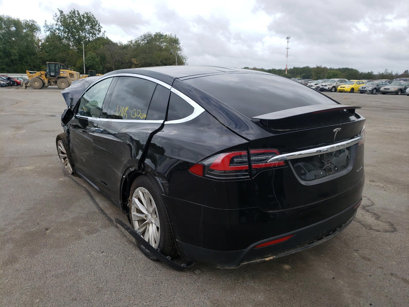 Photo 3 from auction – 2020 TESLA MODEL X with VIN 5YJXCBE21LF239803