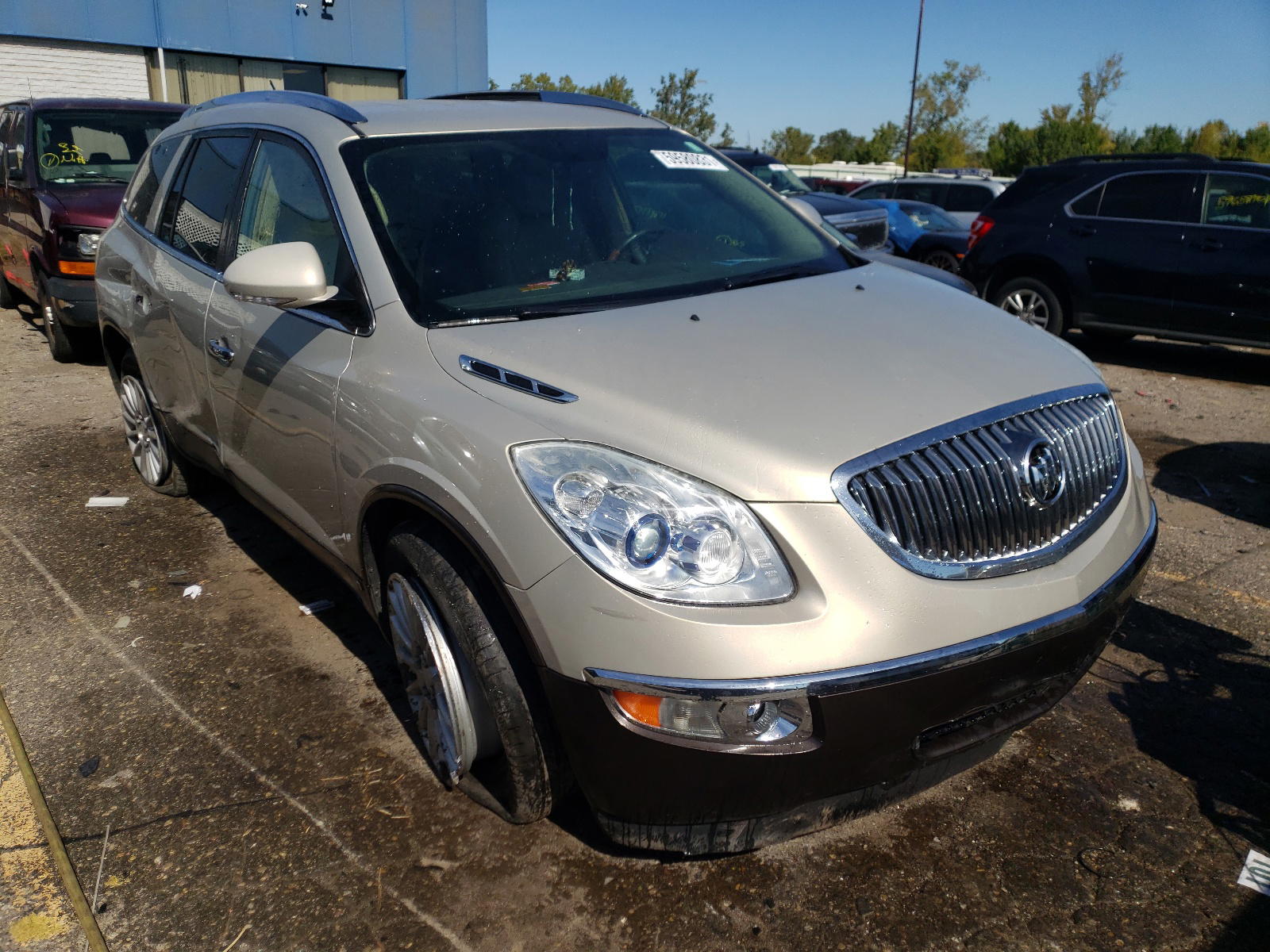 BUICK ENCLAVE CX 2010 with VIN 5GALVBED1AJ106282 - Photo from auction