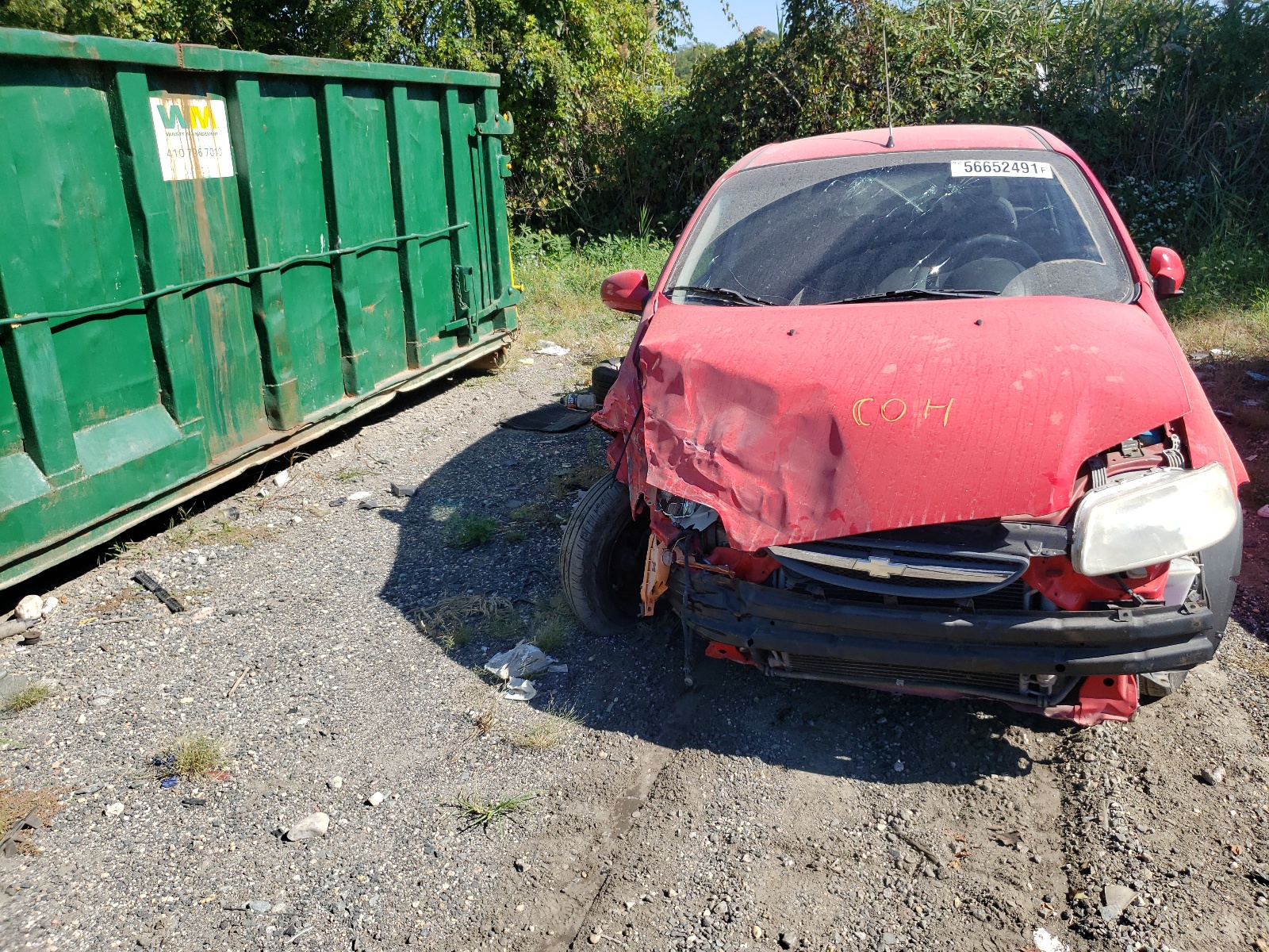 Zdjęcie 9 z aukcji – 2006 CHEVROLET AVEO BASE z VIN KL1TD66636B623780