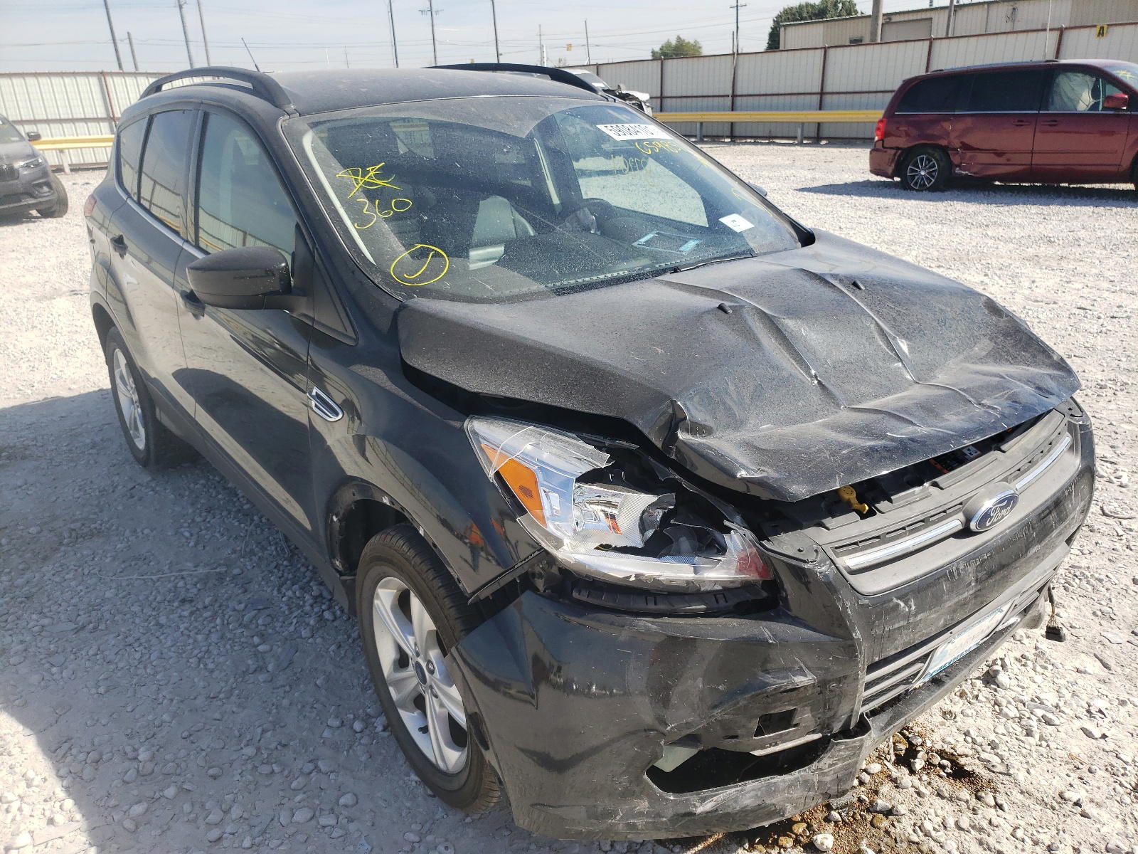 FORD ESCAPE SE 2014 with VIN 1FMCU9G97EUC59851 - Photo from auction