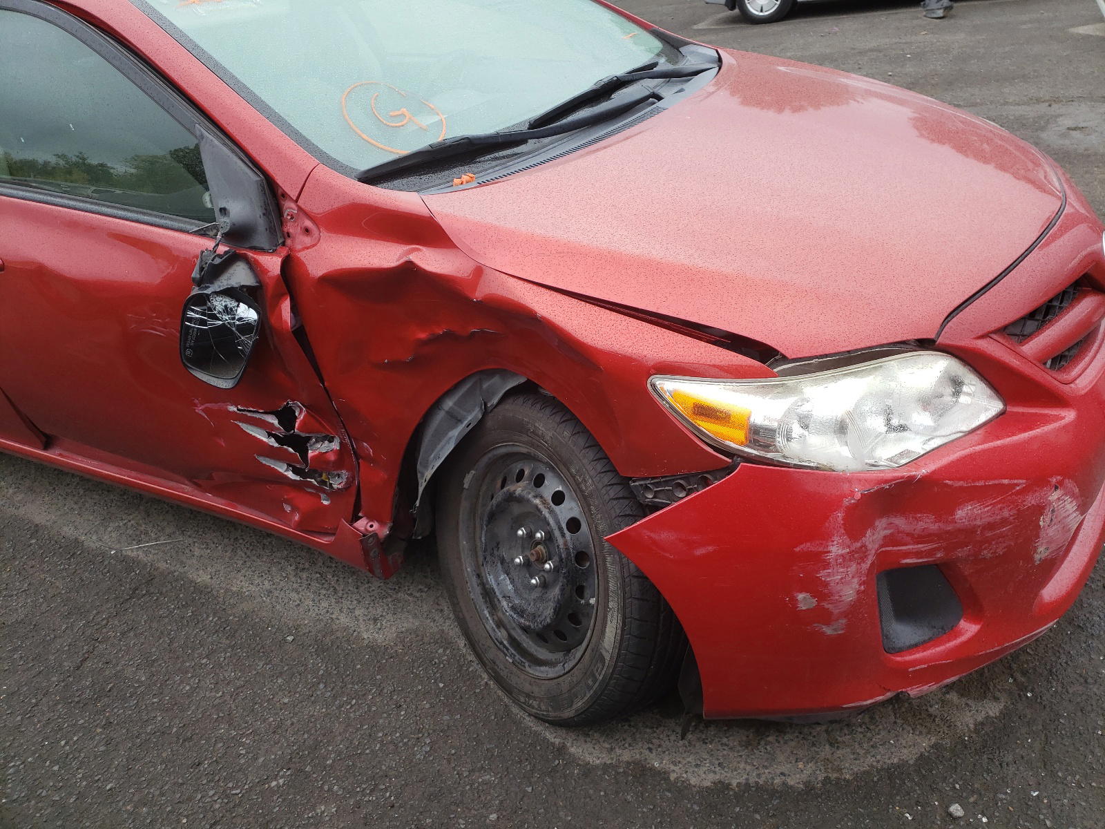 Photo 9 from auction – 2012 TOYOTA COROLLA BA with VIN JTDBU4EE4C9172654