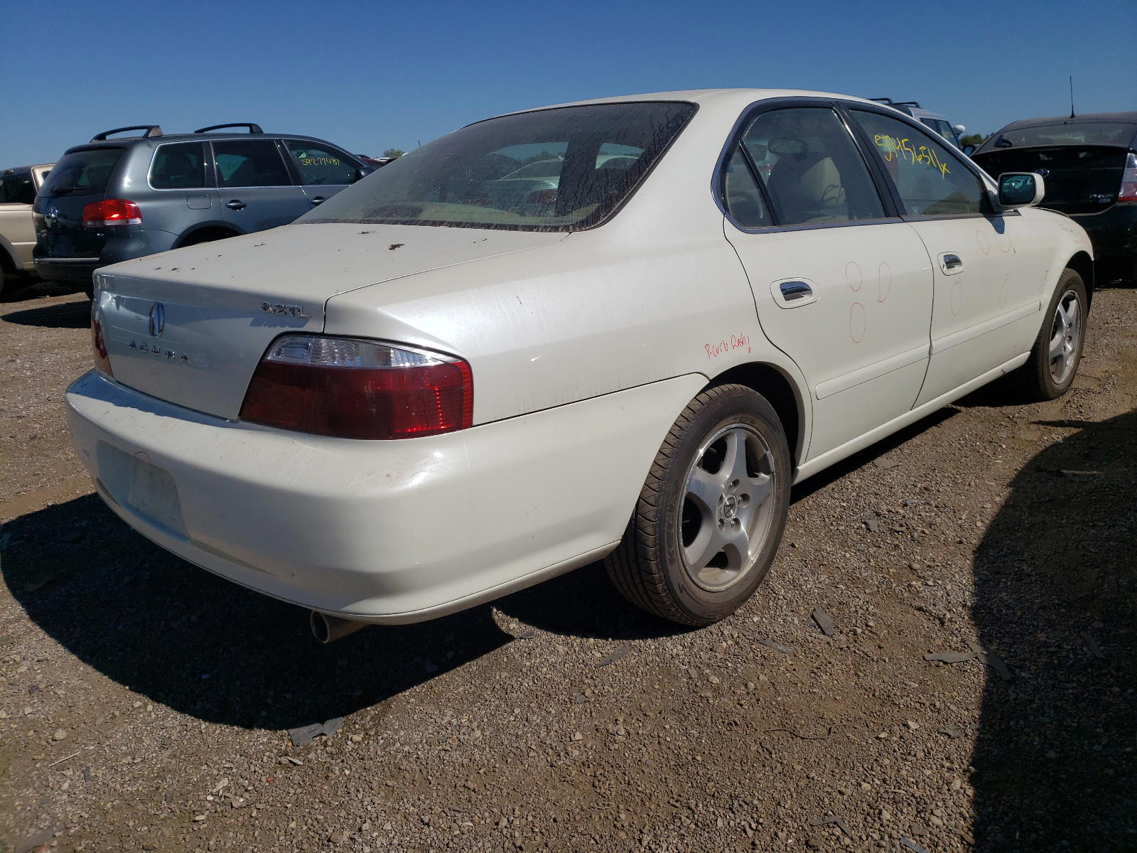Photo 4 from auction – 2003 ACURA 3.2TL with VIN 19UUA56633A082149