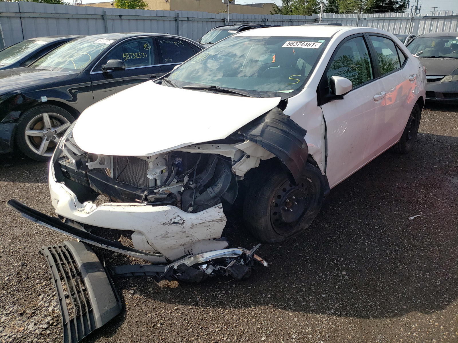 Photo 2 from auction – 2014 TOYOTA COROLLA L with VIN 2T1BURHE3EC013629