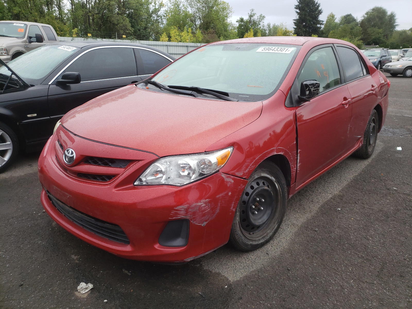 Photo 2 from auction – 2012 TOYOTA COROLLA BA with VIN JTDBU4EE4C9172654