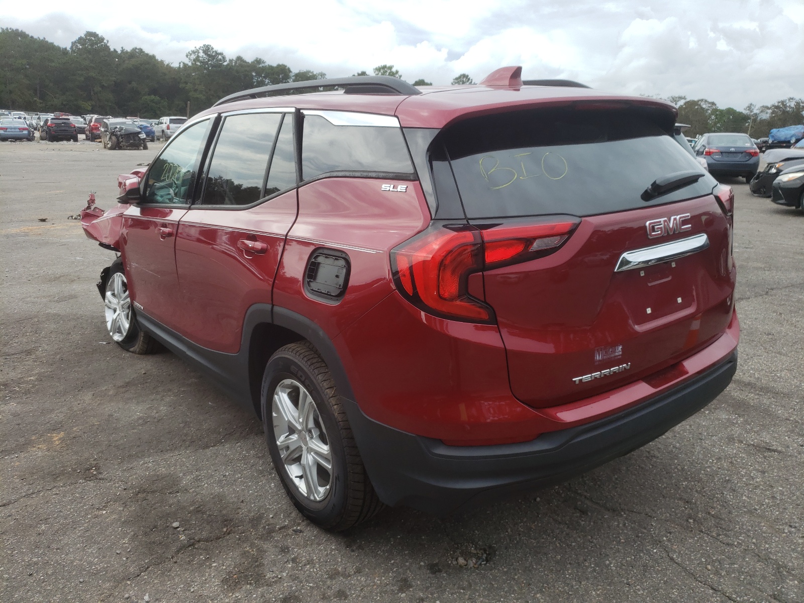 Photo 3 from auction – 2018 GMC TERRAIN SL with VIN 3GKALMEV2JL360709