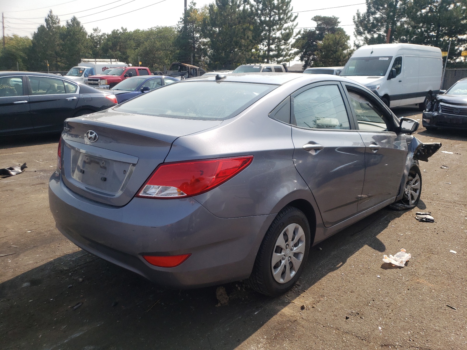Photo 4 from auction – 2016 HYUNDAI ACCENT SE with VIN KMHCT4AE6GU969659