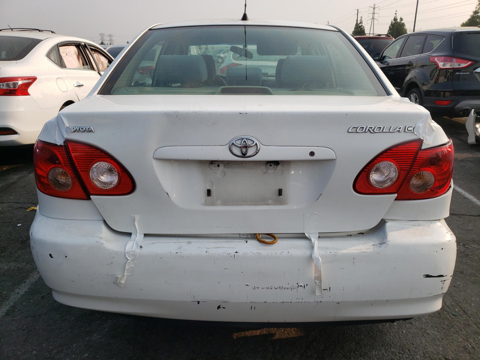 Photo 19 from auction – 2007 TOYOTA COROLLA with VIN JTDBR32E270119400