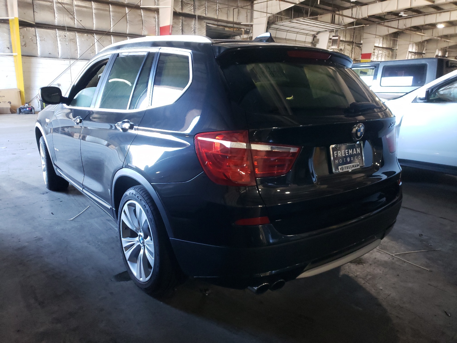 Photo 3 from auction – 2012 BMW X3 XDRIVE3 with VIN 5UXWX7C52CL737191