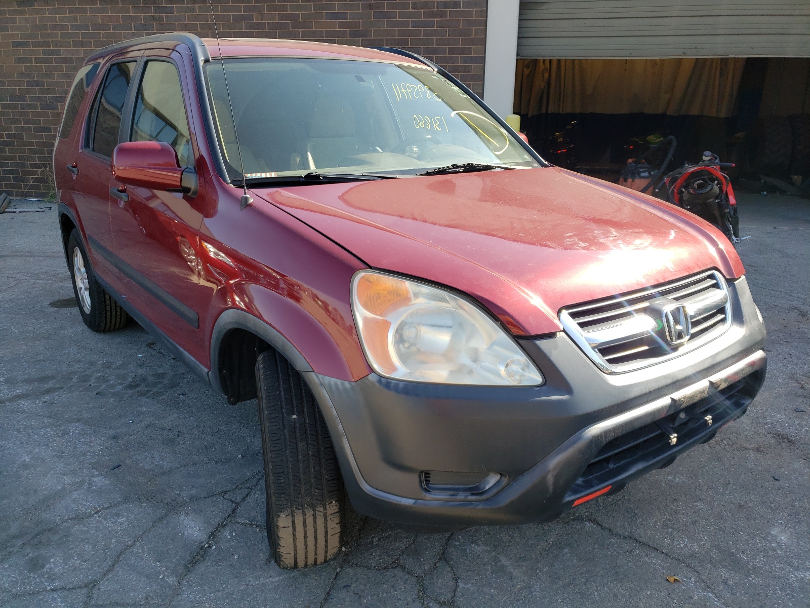 Photo 1 from auction – 2004 HONDA CR-V EX with VIN JHLRD78854C028902