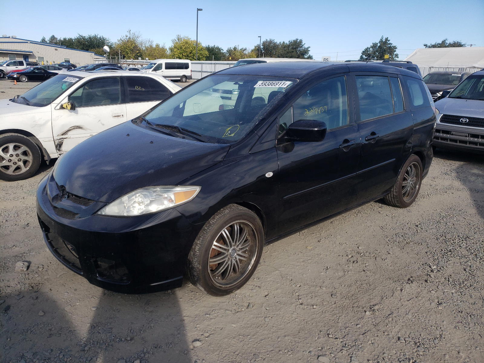 Photo 2 from auction – 2007 MAZDA 5 with VIN JM1CR293770136812