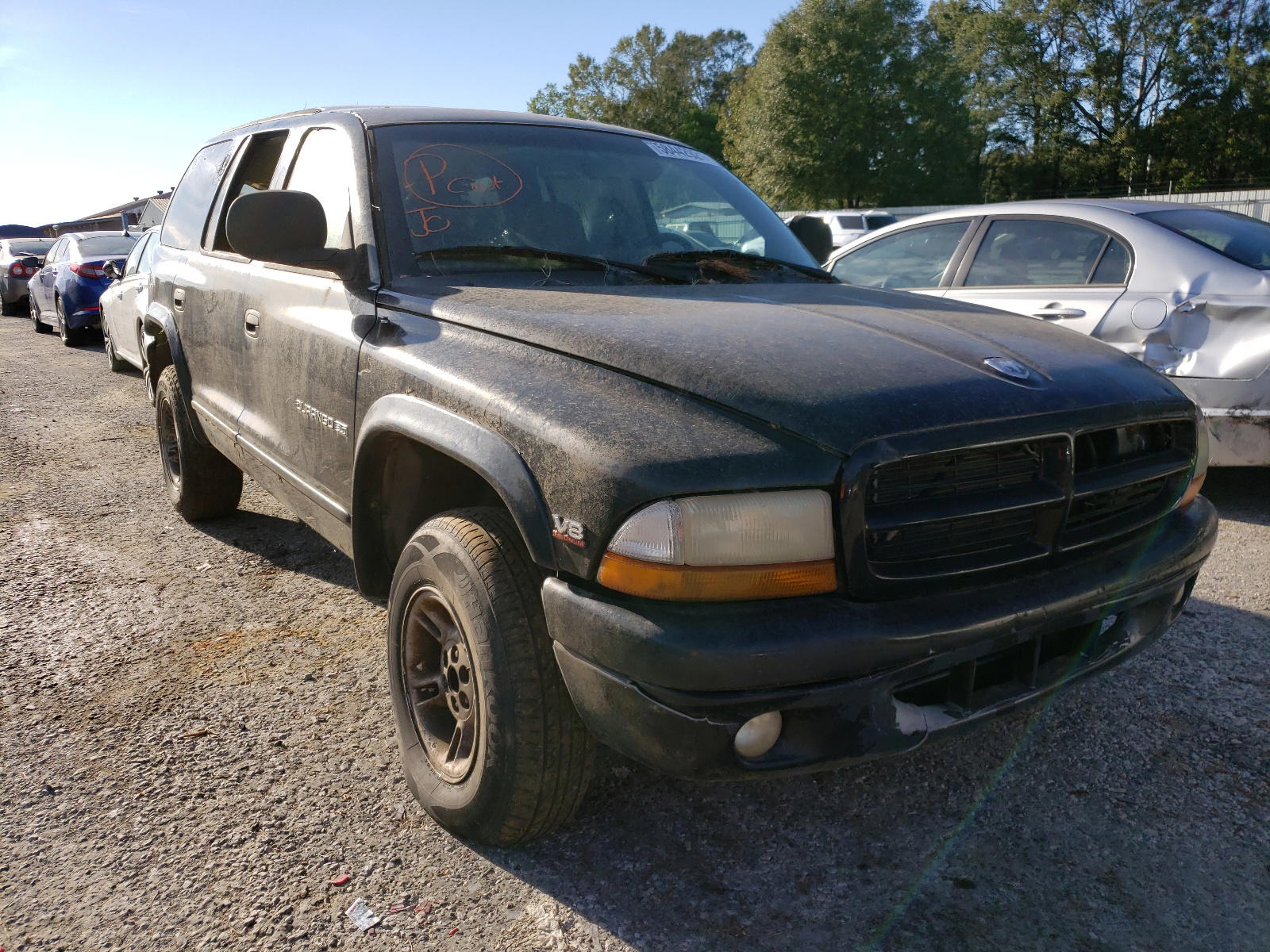 DODGE DURANGO 1999 with VIN 1B4HS28YXXF635508 - Photo from auction