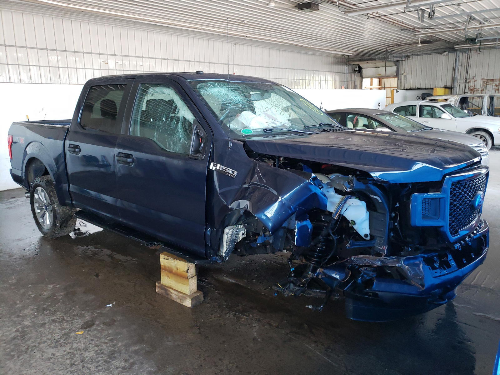 FORD F150 SUPER 2018 with VIN 1FTEW1EP2JFE53373 - Photo from auction