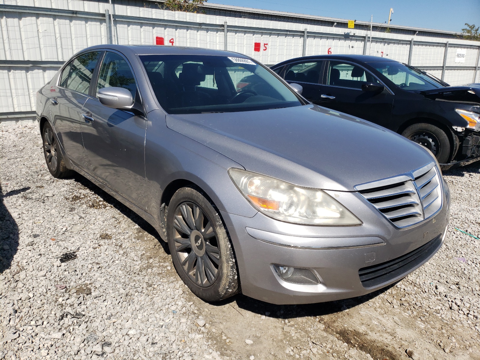 HYUNDAI GENESIS 3. 2010 with VIN KMHGC4DE5AU076757 - Photo from auction