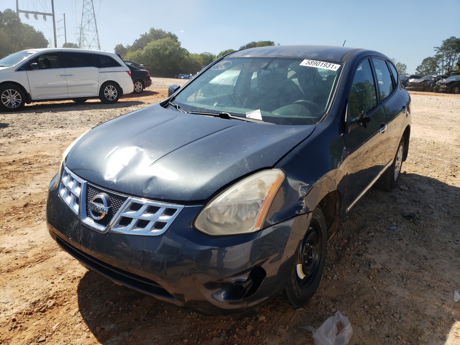 Photo 2 from auction – 2013 NISSAN ROGUE S with VIN JN8AS5MT5DW016668