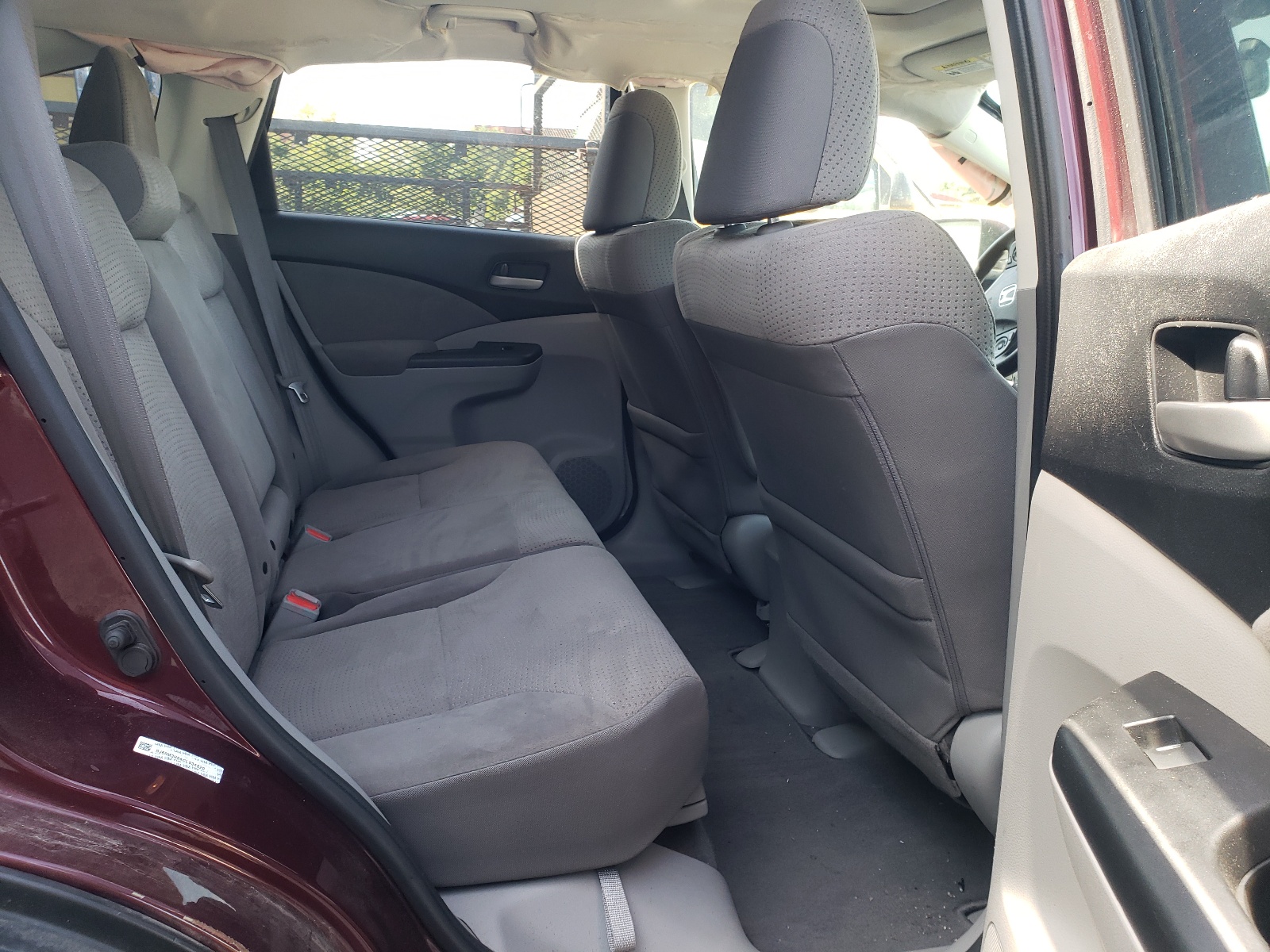 Photo 6 from auction – 2012 HONDA CR-V EX with VIN 5J6RM3H54CL034520