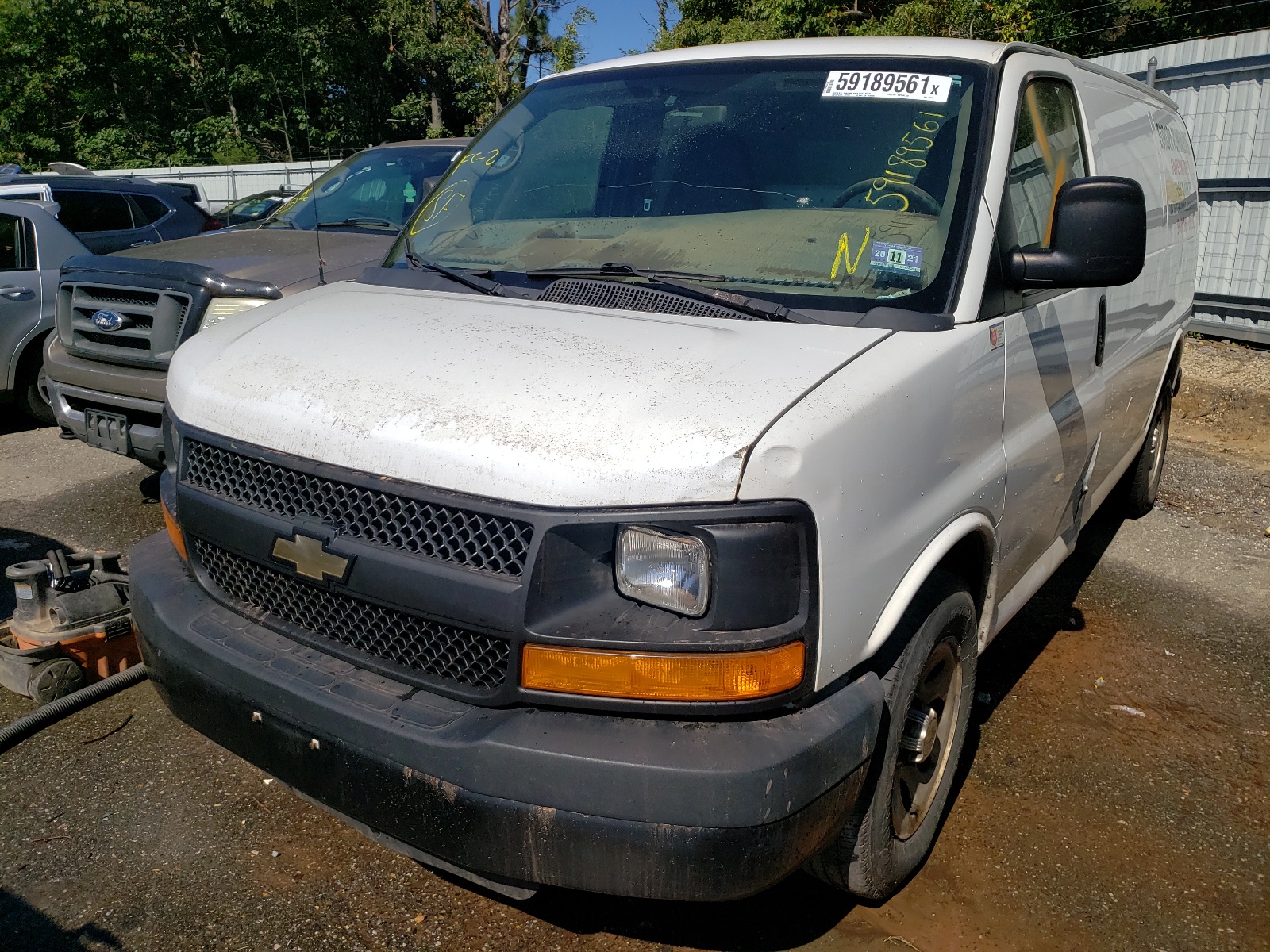 Photo 2 from auction – 2012 CHEVROLET EXPRESS G1 with VIN 1GCSGAFXXC1182335