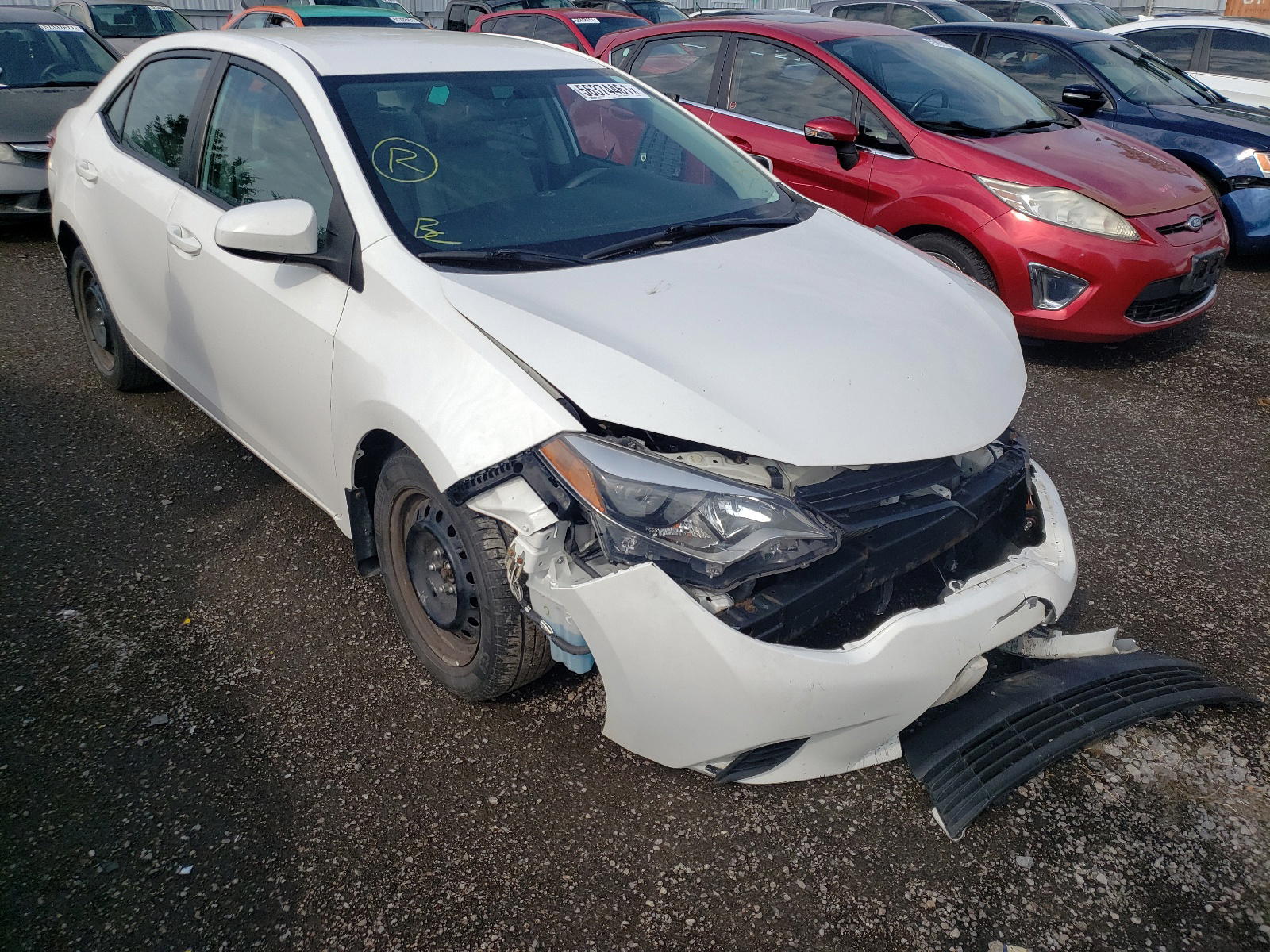 TOYOTA COROLLA L 2014 with VIN 2T1BURHE3EC013629 - Photo from auction