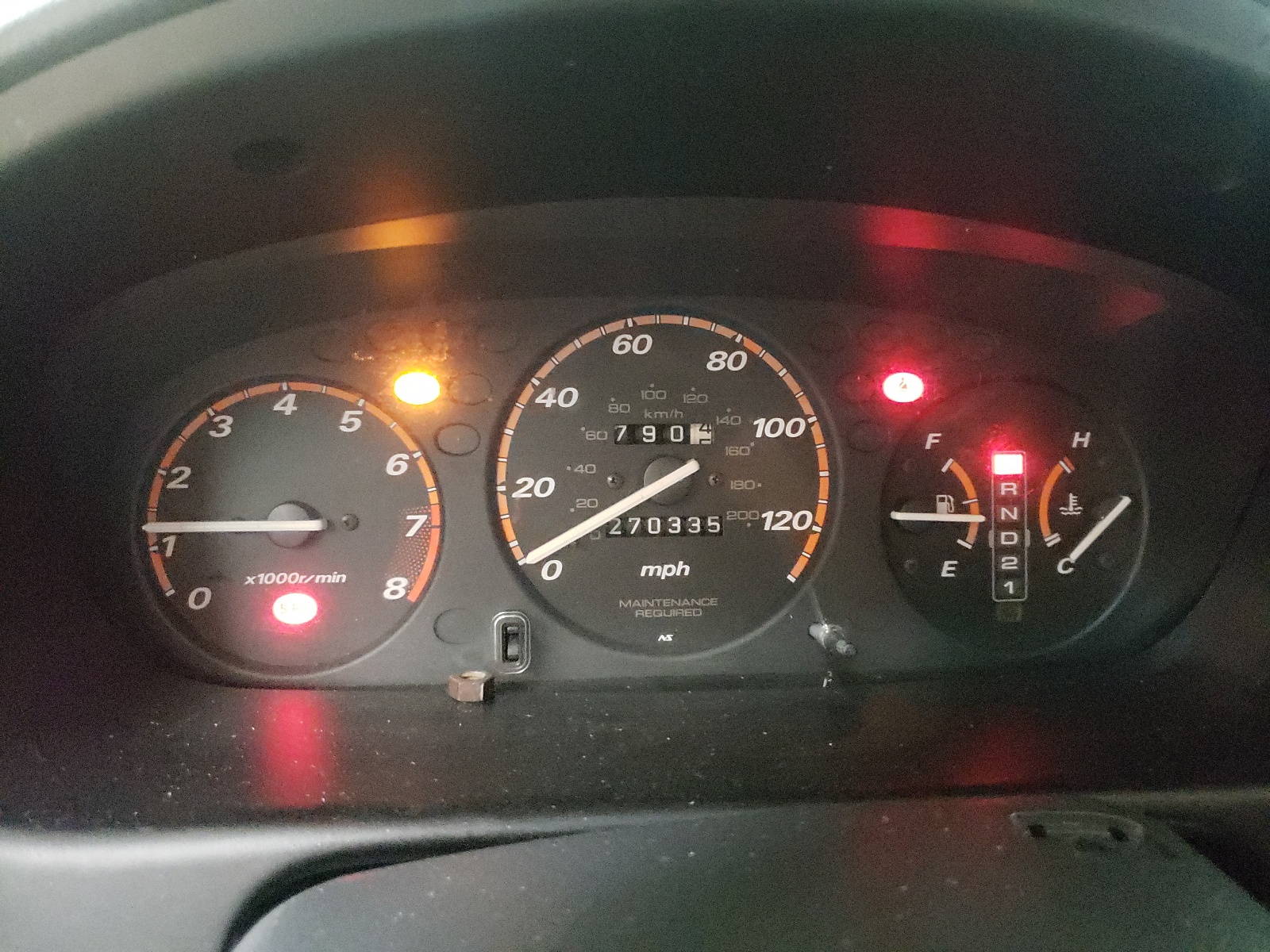 Photo 8 from auction – 2000 HONDA CR-V LX with VIN JHLRD2848YS006730