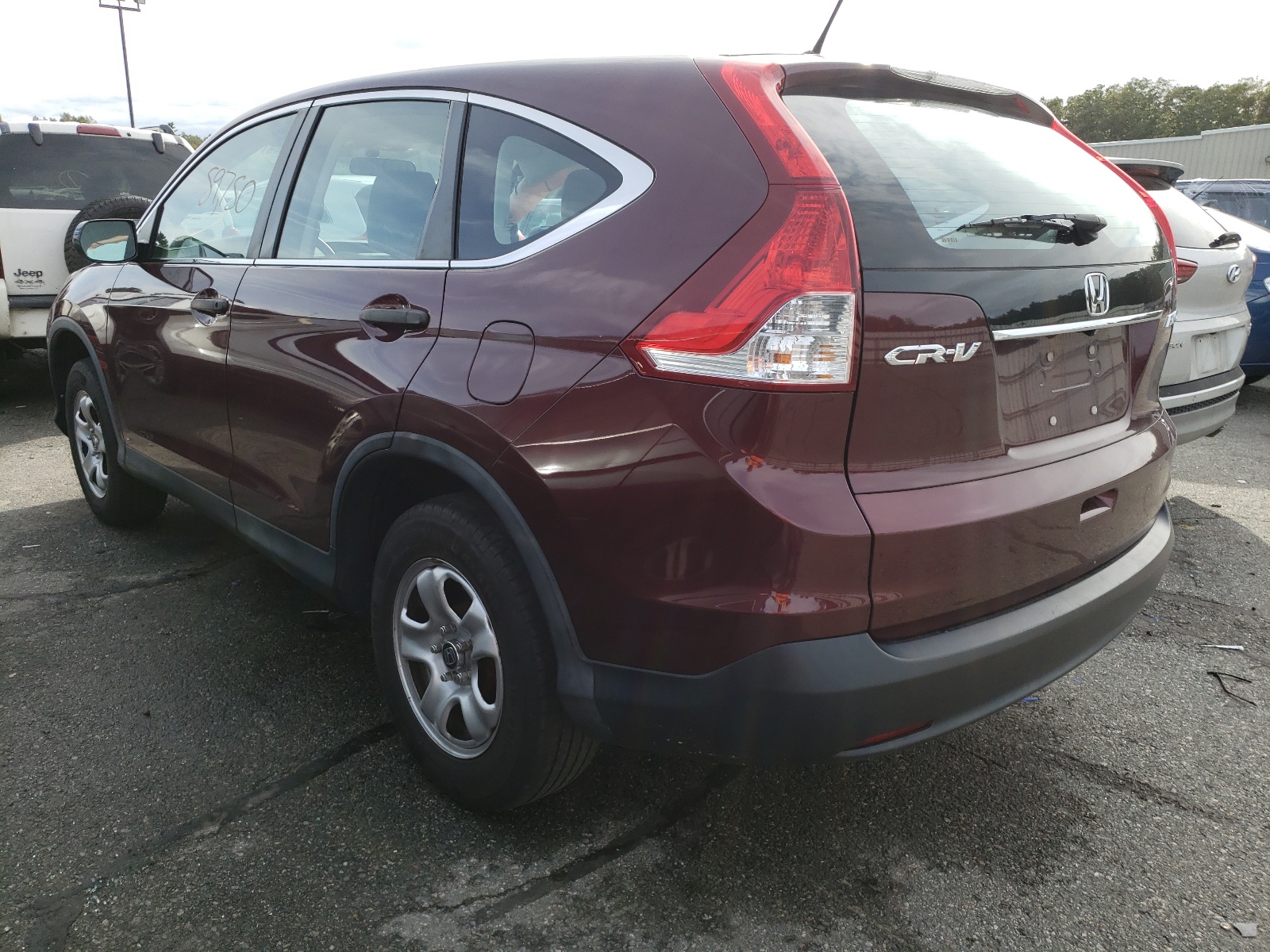 Photo 3 from auction – 2014 HONDA CR-V LX with VIN 5J6RM4H32EL095436