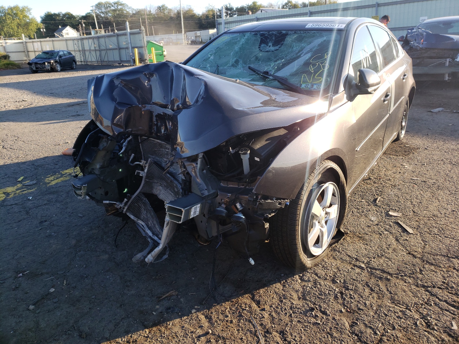 Photo 2 from auction – 2015 CHEVROLET CRUZE LT with VIN 1G1PC5SB2F7161296