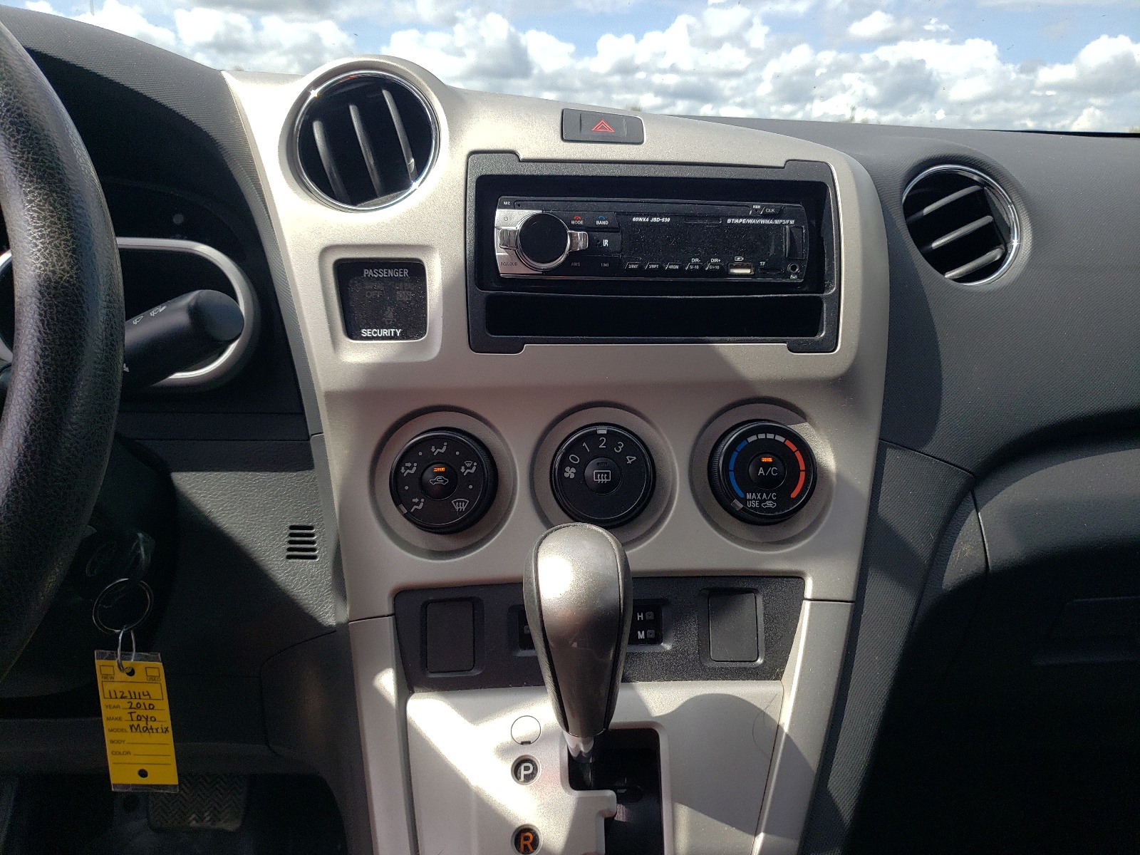 Photo 9 from auction – 2010 TOYOTA COROLLA MA with VIN 2T1KU4EE0AC473140