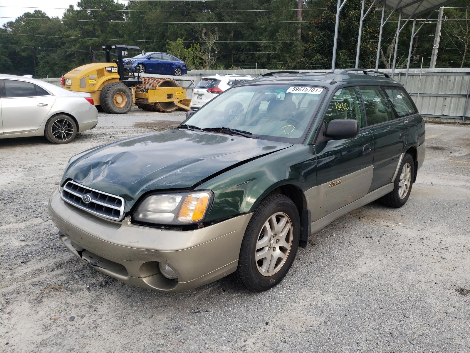 Photo 2 from auction – 2000 SUBARU LEGACY OUT with VIN 4S3BH6753Y7650286