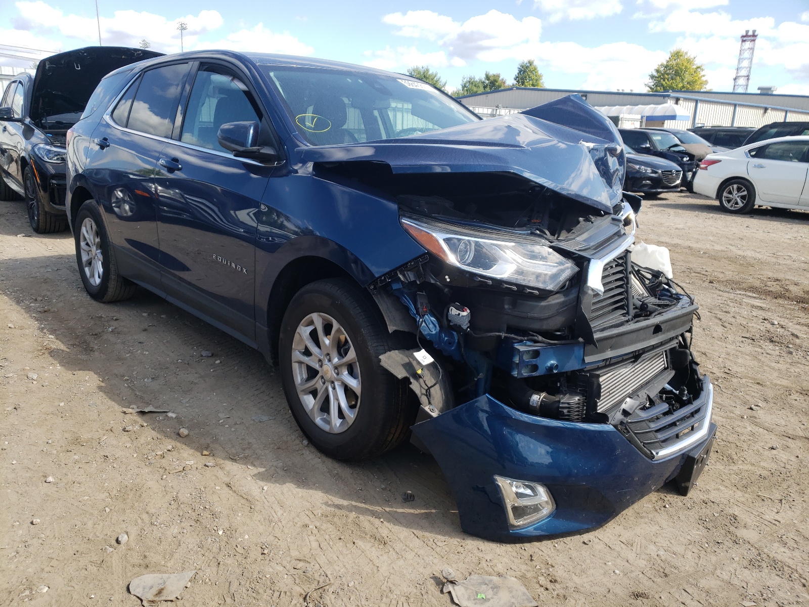 CHEVROLET EQUINOX LT 2020 with VIN 3GNAXKEV4LL288619 - Photo from auction