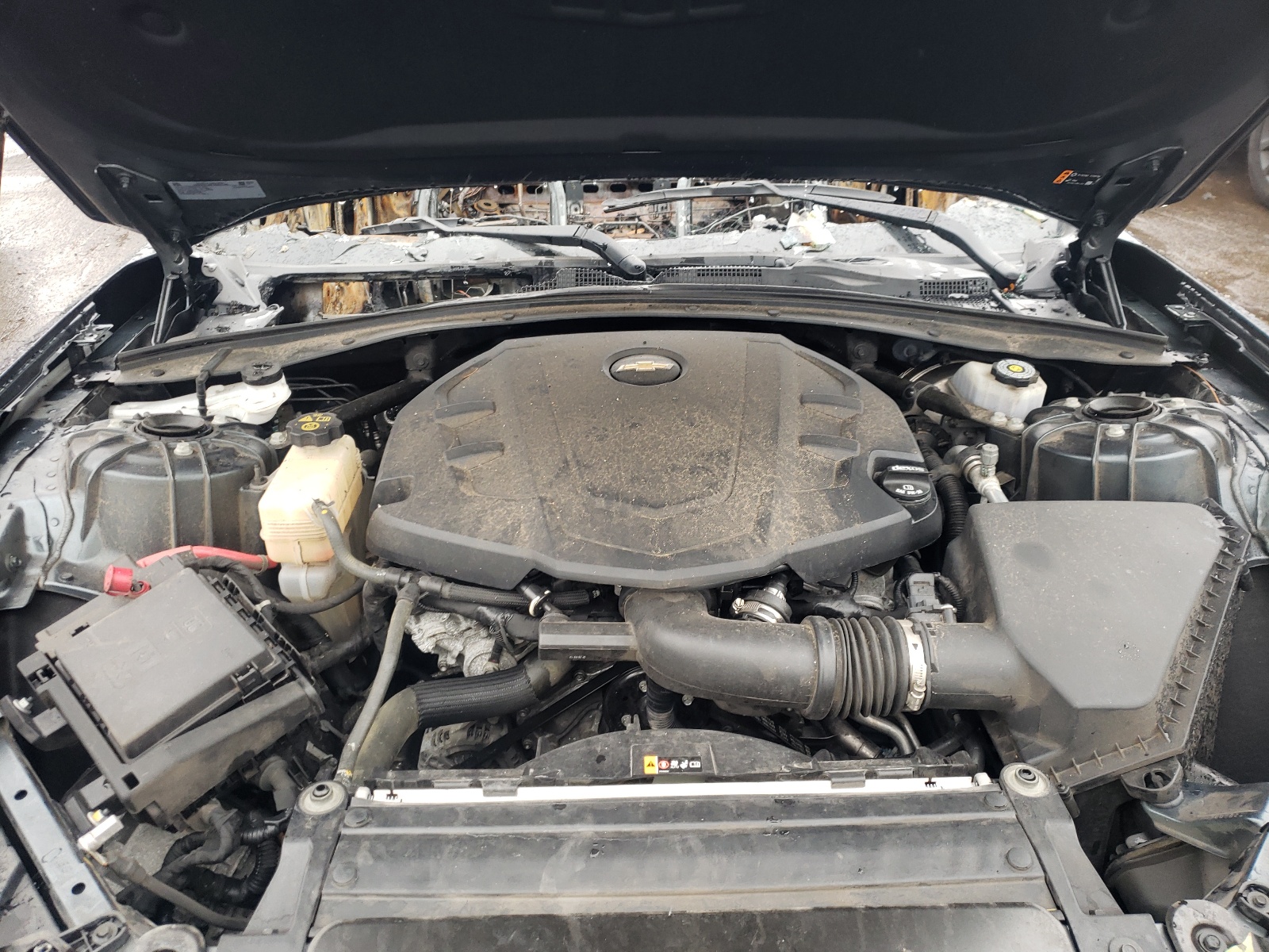 Photo 7 from auction – 2020 CHEVROLET CAMARO with VIN 1G1FB3DS1L0109162