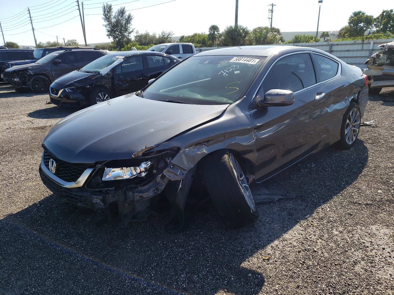 Photo 2 from auction – 2013 HONDA ACCORD EXL with VIN 1HGCT2B8XDA007123
