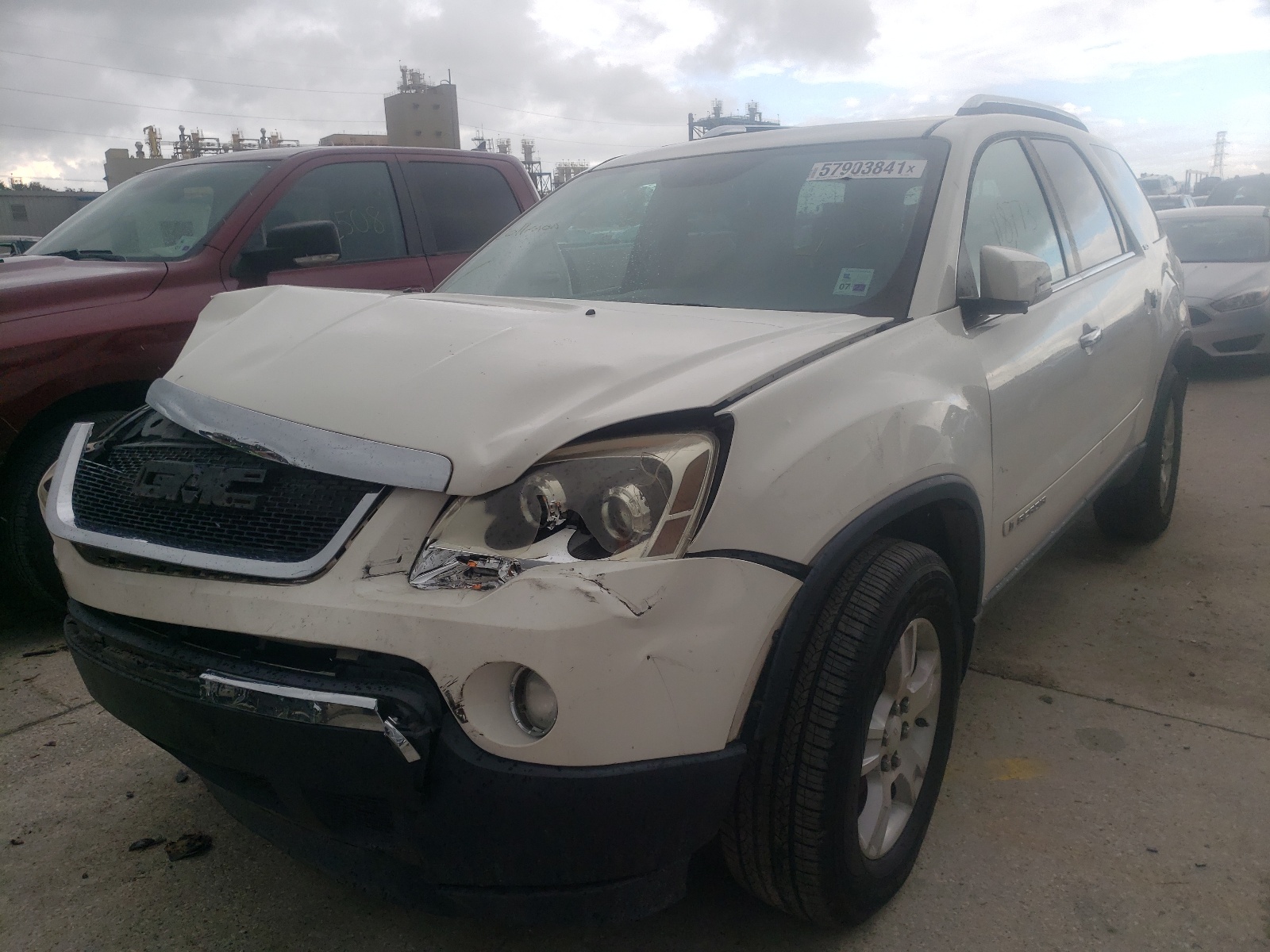 Photo 2 from auction – 2008 GMC ACADIA SLT with VIN 1GKER33718J129445