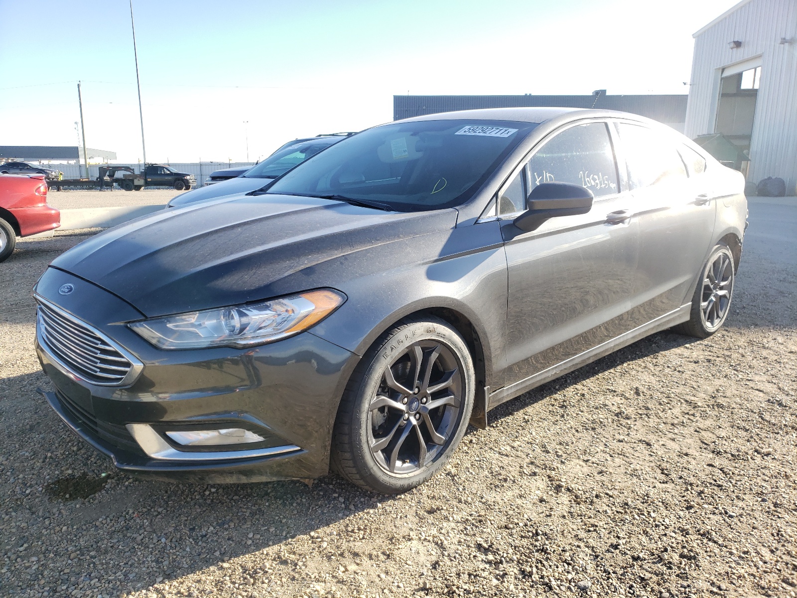 Photo 2 from auction – 2018 FORD FUSION SE with VIN 3FA6P0H76JR123185