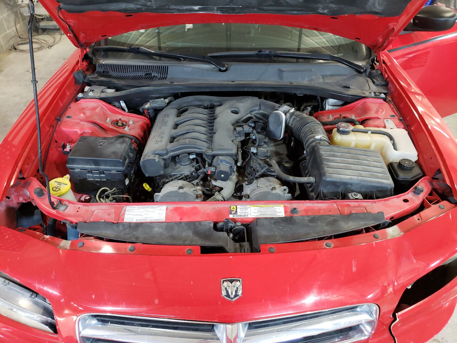 Photo 7 from auction – 2008 DODGE CHARGER SX with VIN 2B3KA33G98H206927
