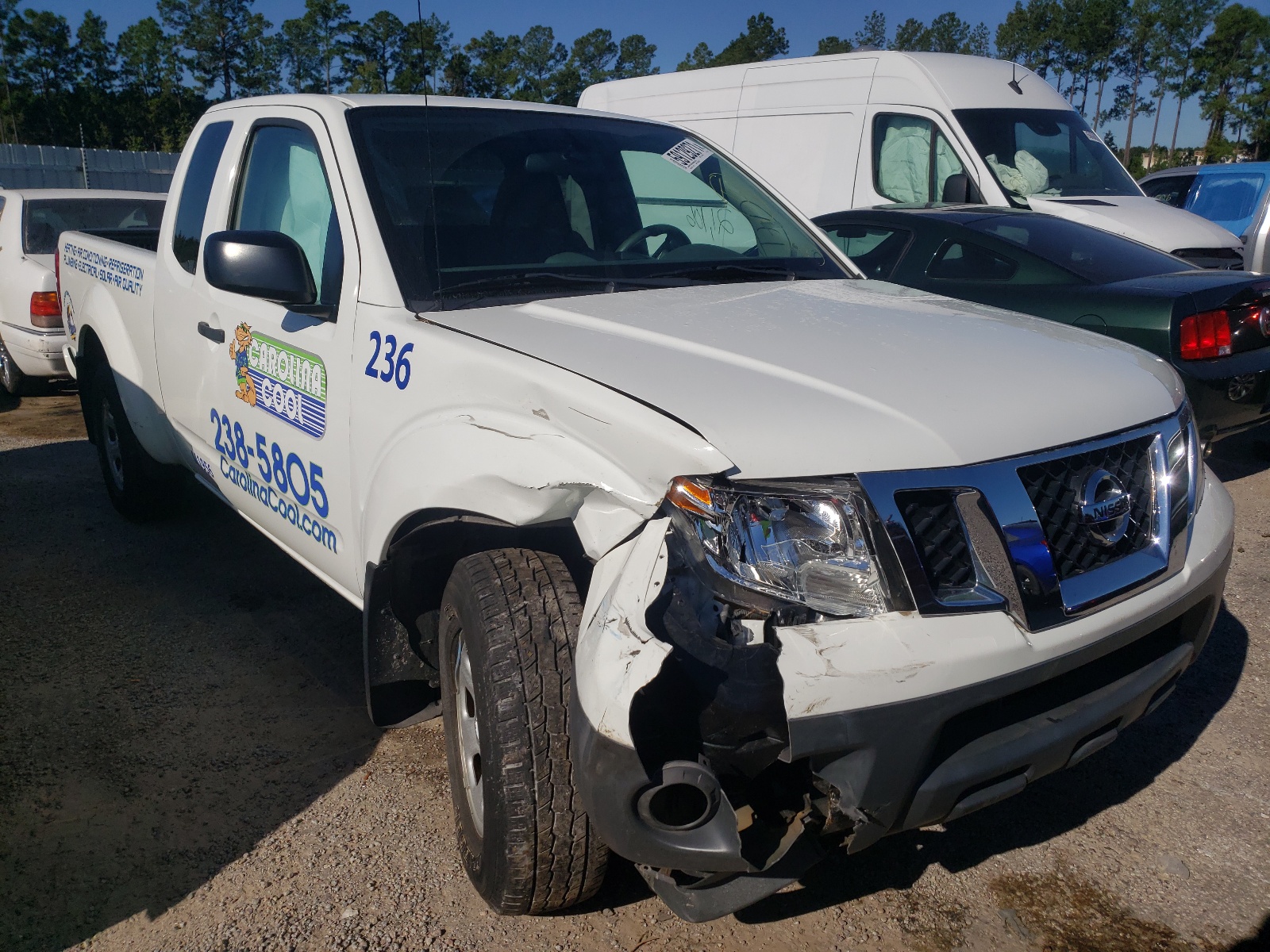 NISSAN FRONTIER S 2018 with VIN 1N6BD0CT6JN722531 - Photo from auction