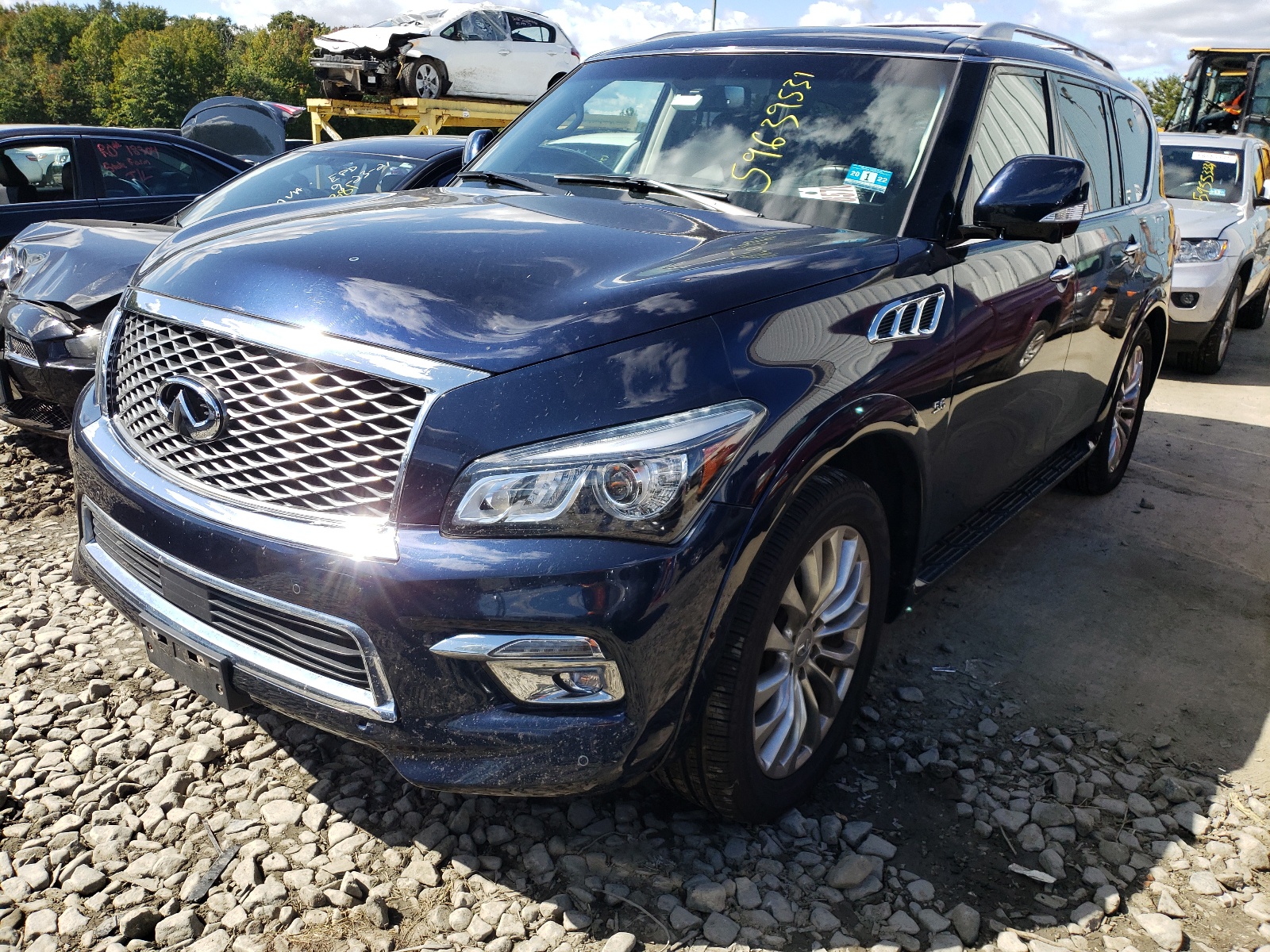 Photo 2 from auction – 2015 INFINITI QX80 with VIN JN8AZ2NC9F9370381