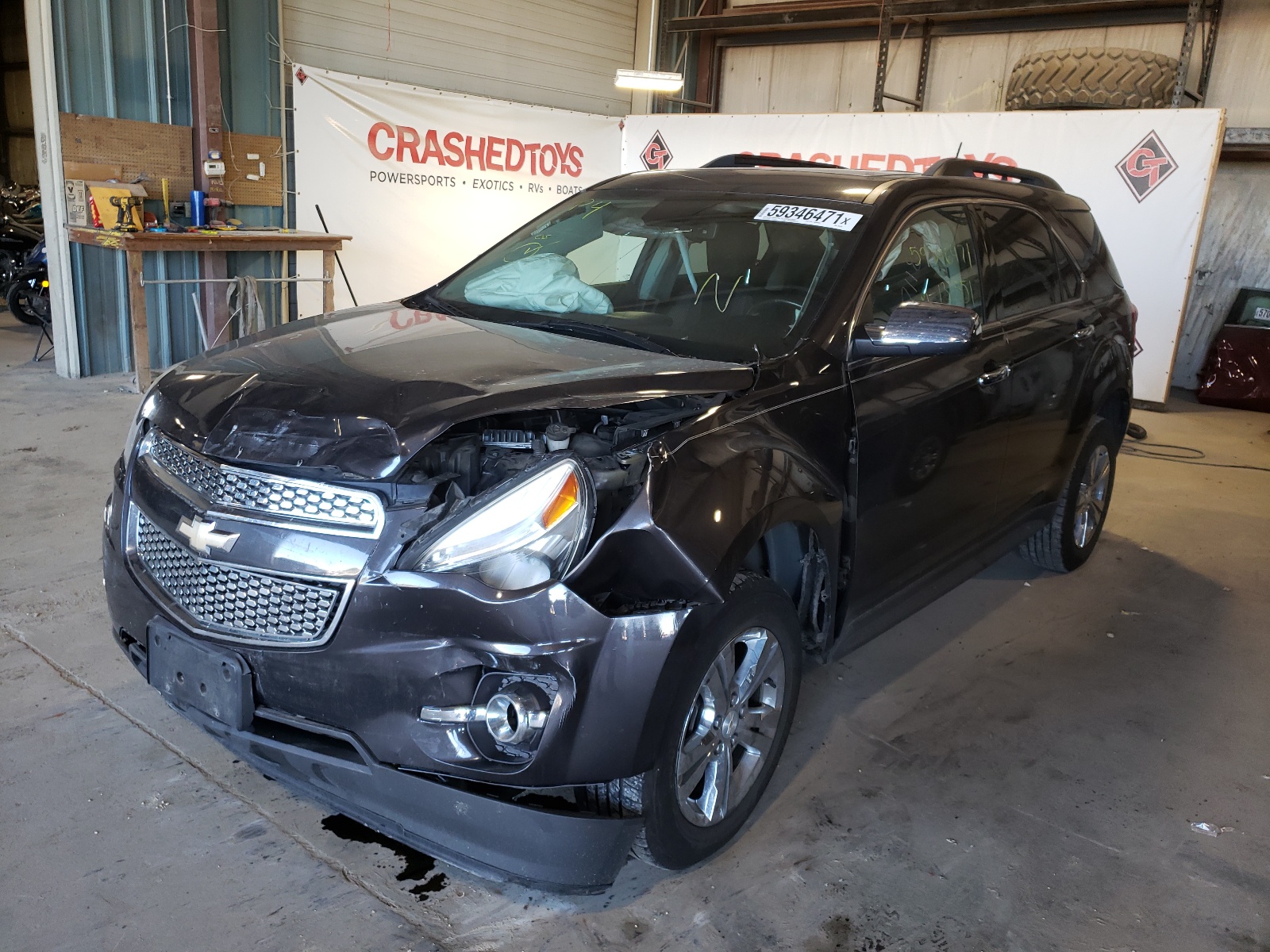 Photo 2 from auction – 2015 CHEVROLET EQUINOX LT with VIN 2GNALCEK3F6301814