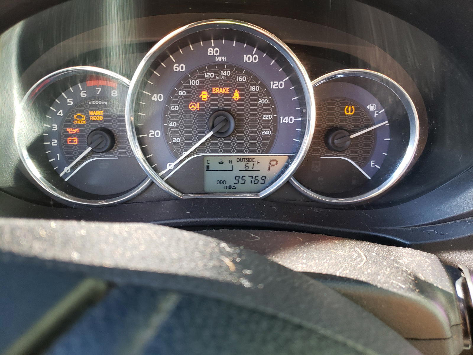 Photo 8 from auction – 2014 TOYOTA COROLLA L with VIN 2T1BURHE4EC020766