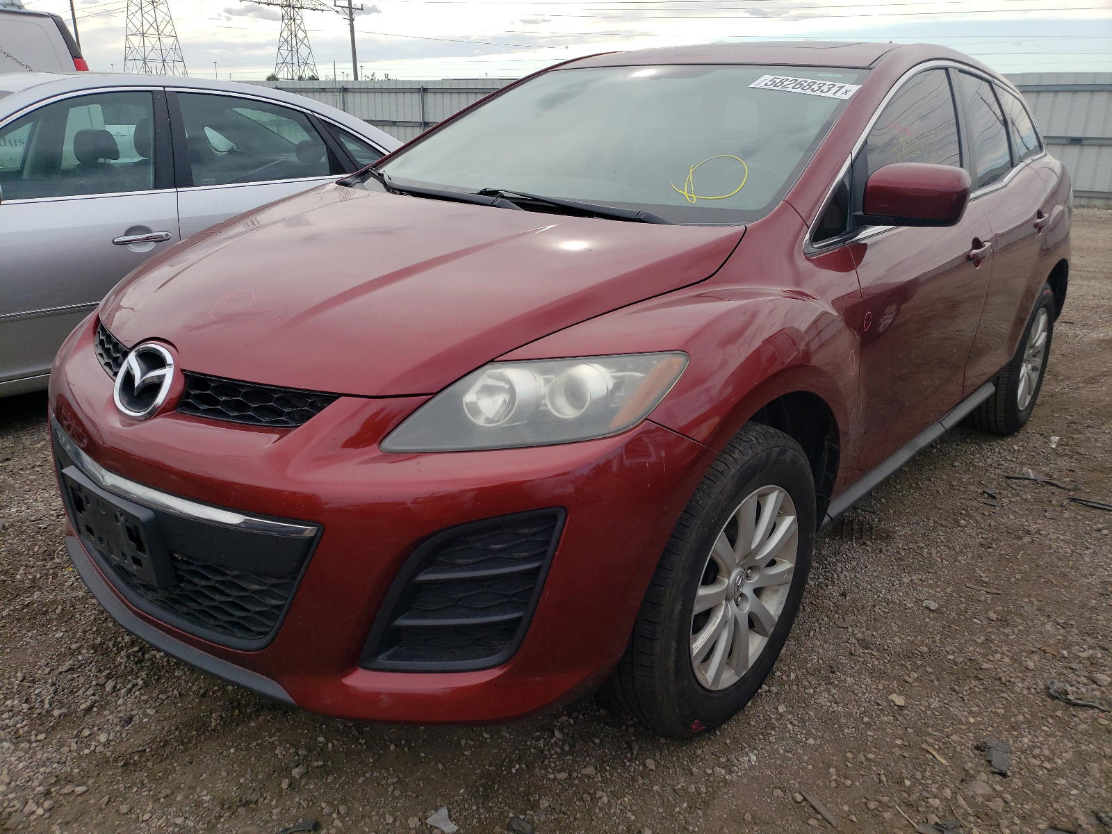 Photo 2 from auction – 2010 MAZDA CX-7 with VIN JM3ER2W53A0349818