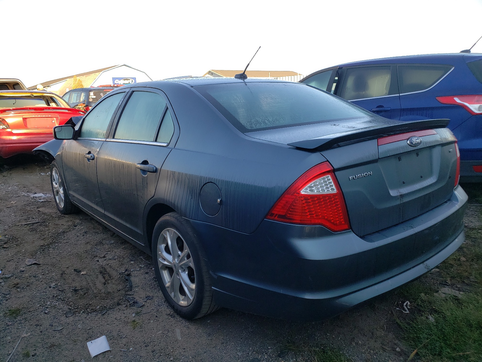 Photo 3 from auction – 2012 FORD FUSION SE with VIN 3FAHP0HA2CR435821