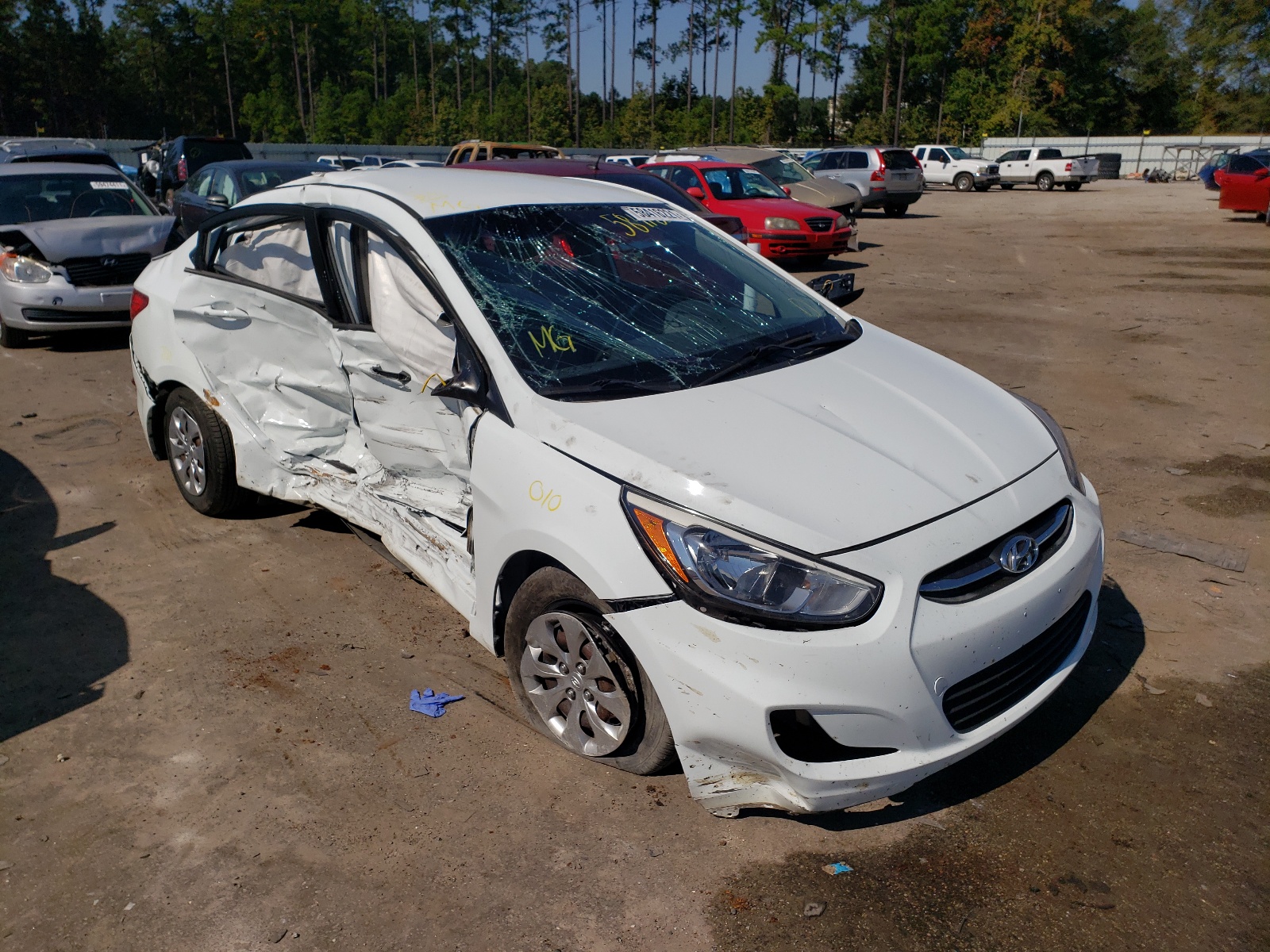 HYUNDAI ACCENT SE 2016 with VIN KMHCT4AE9GU018422 - Photo from auction
