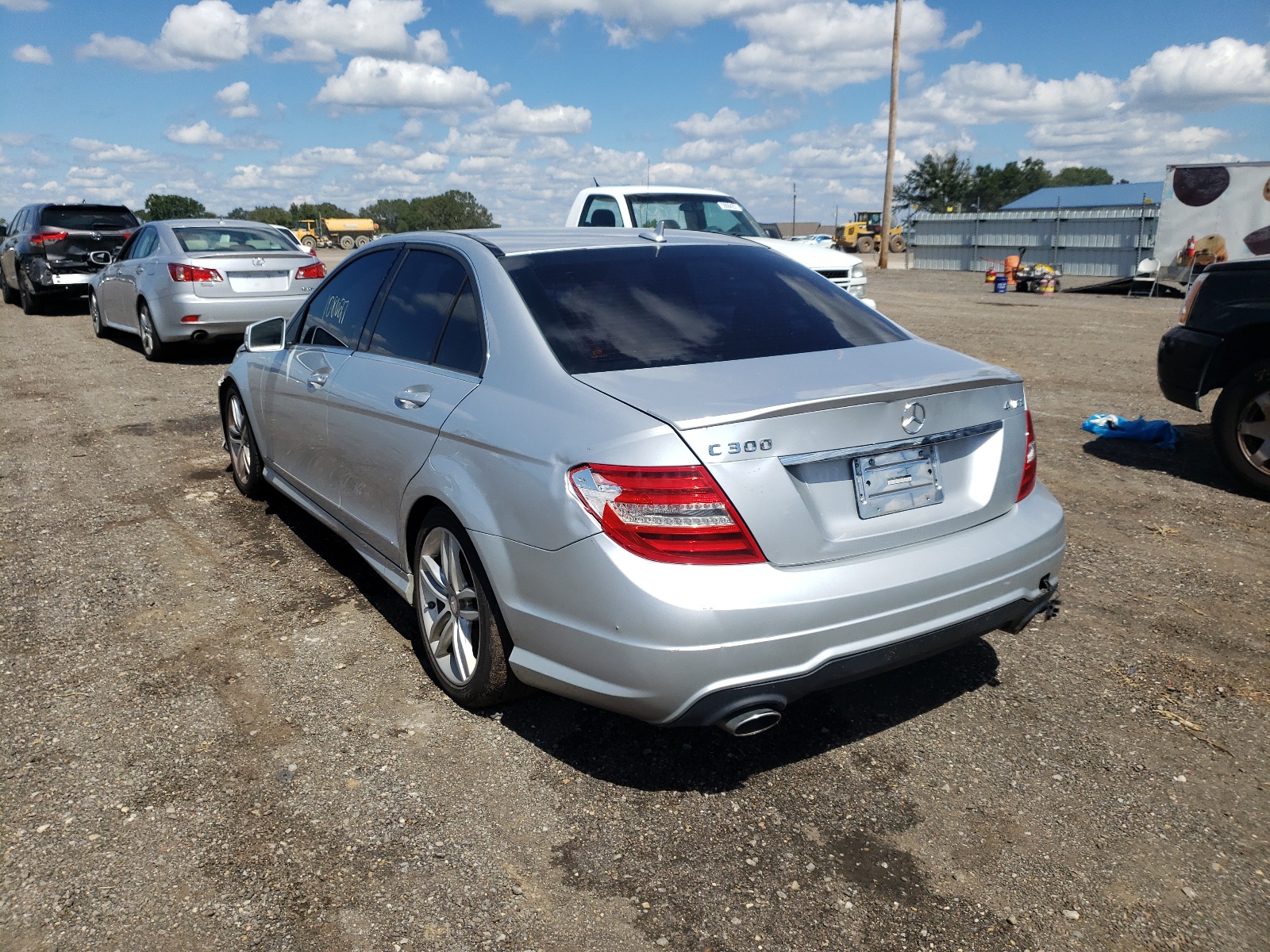 Photo 3 from auction – 2012 MERCEDES-BENZ C 300 4MAT with VIN WDDGF8BB5CA711367