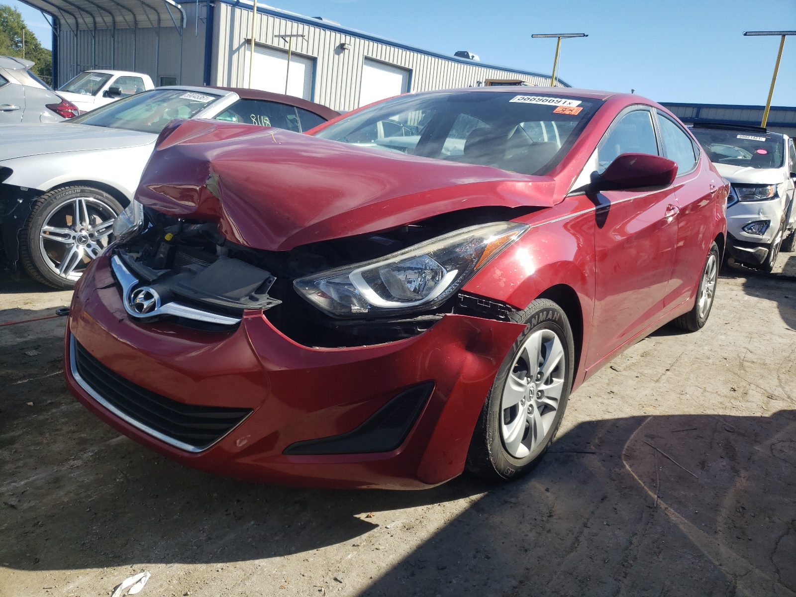 Photo 2 from auction – 2016 HYUNDAI ELANTRA SE with VIN KMHDH4AE8GU640130