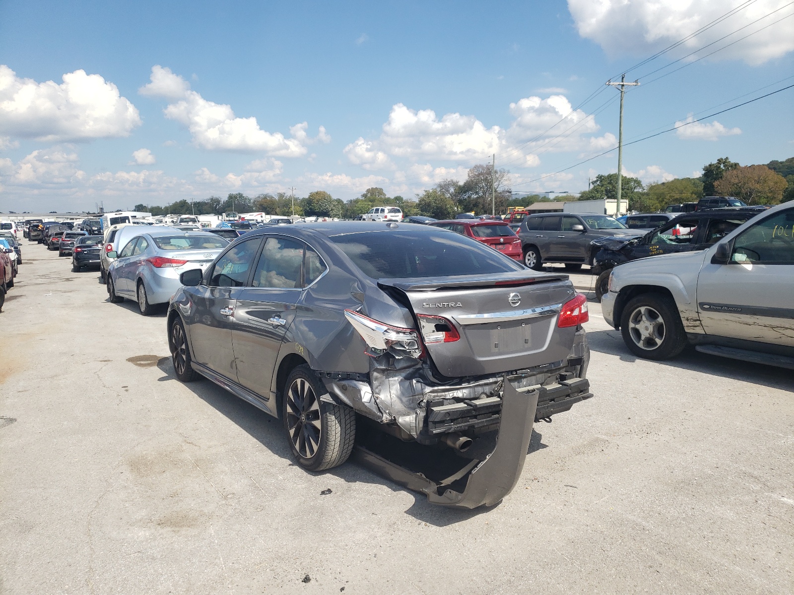Photo 3 from auction – 2016 NISSAN SENTRA S with VIN 3N1AB7AP4GY315955