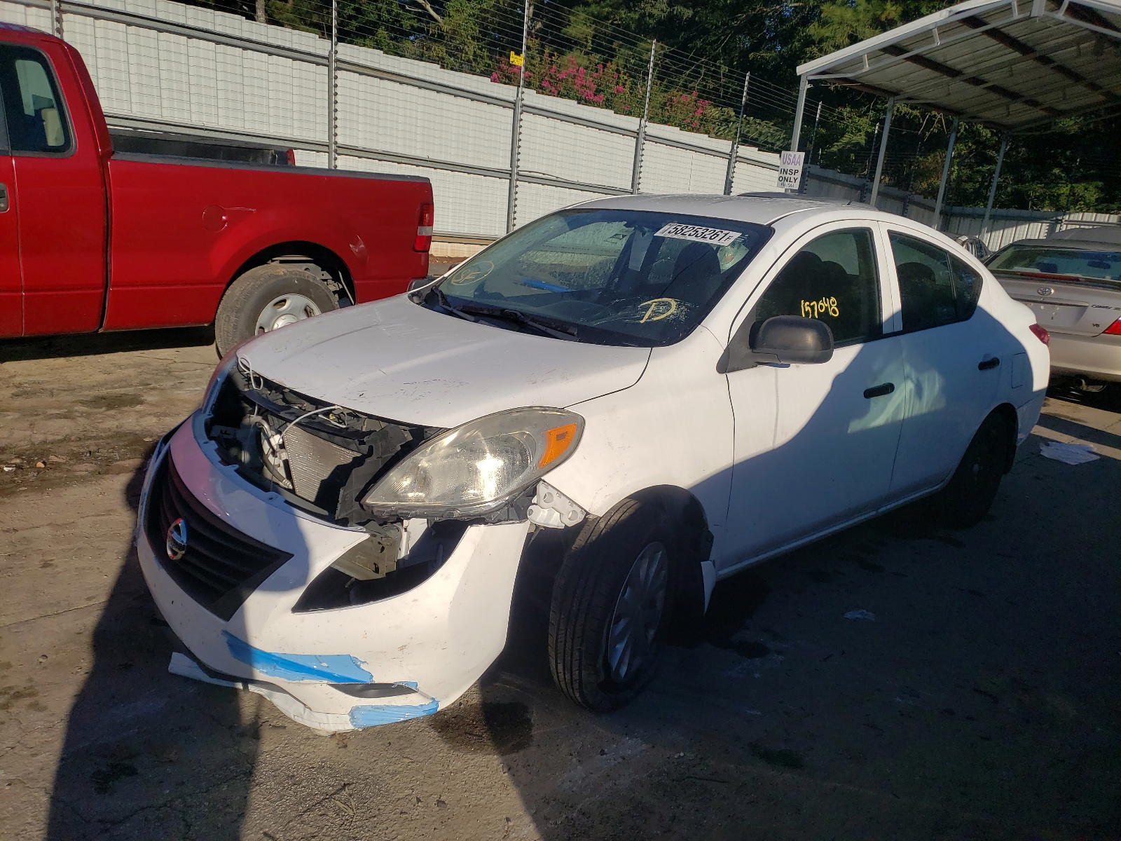Photo 2 from auction – 2012 NISSAN VERSA S with VIN 3N1CN7AP4CL914149