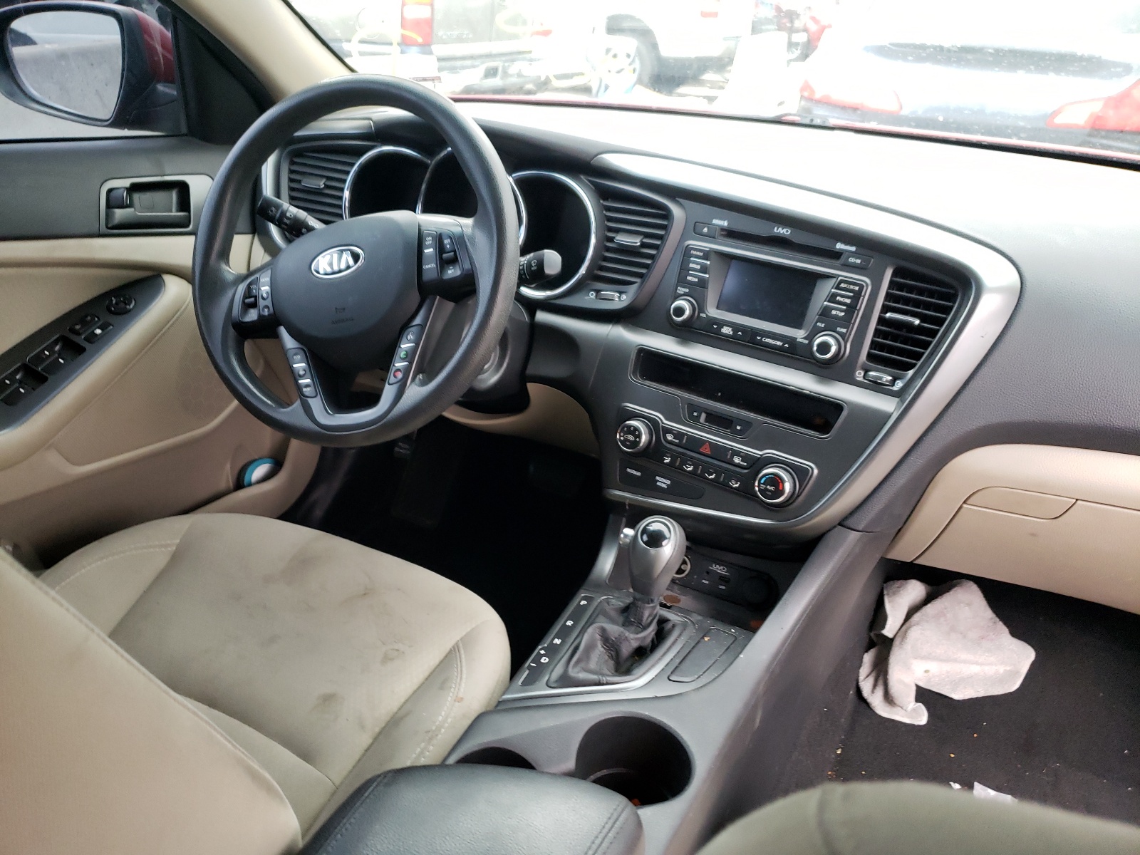 Photo 9 from auction – 2013 KIA OPTIMA LX with VIN 5XXGM4A71DG161449